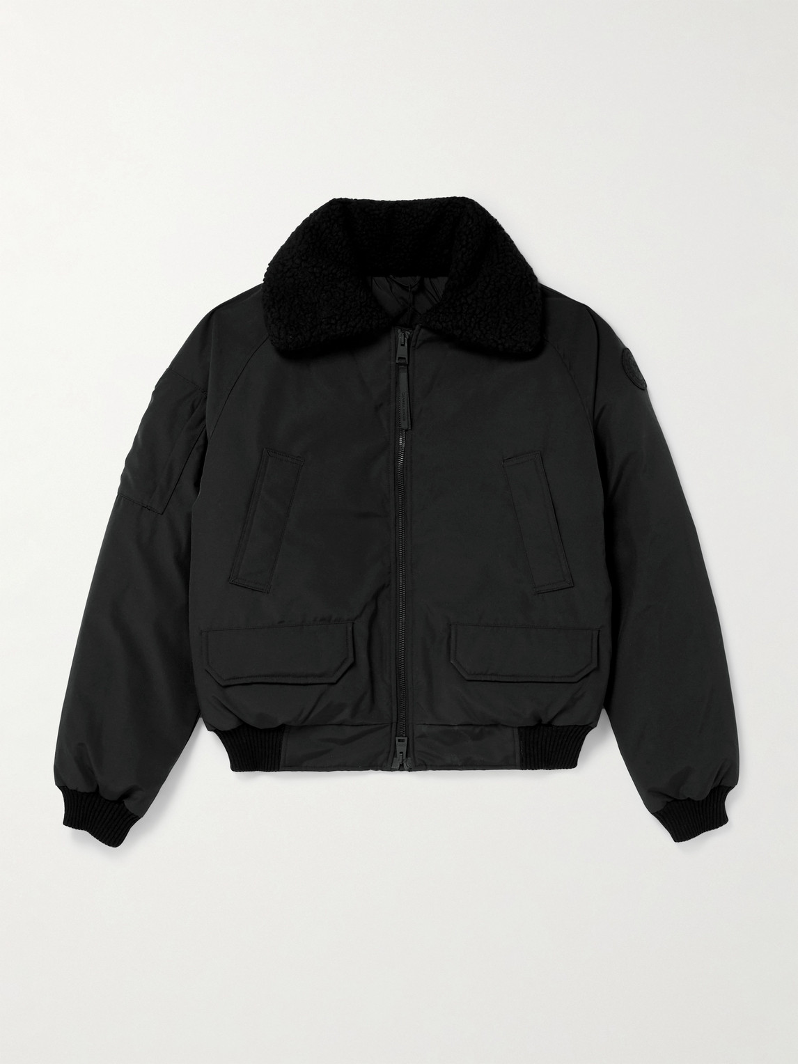 Canada Goose Chilliwack Recycled Wool-Blend Fleece and hell Down Bomber Jacket - Men