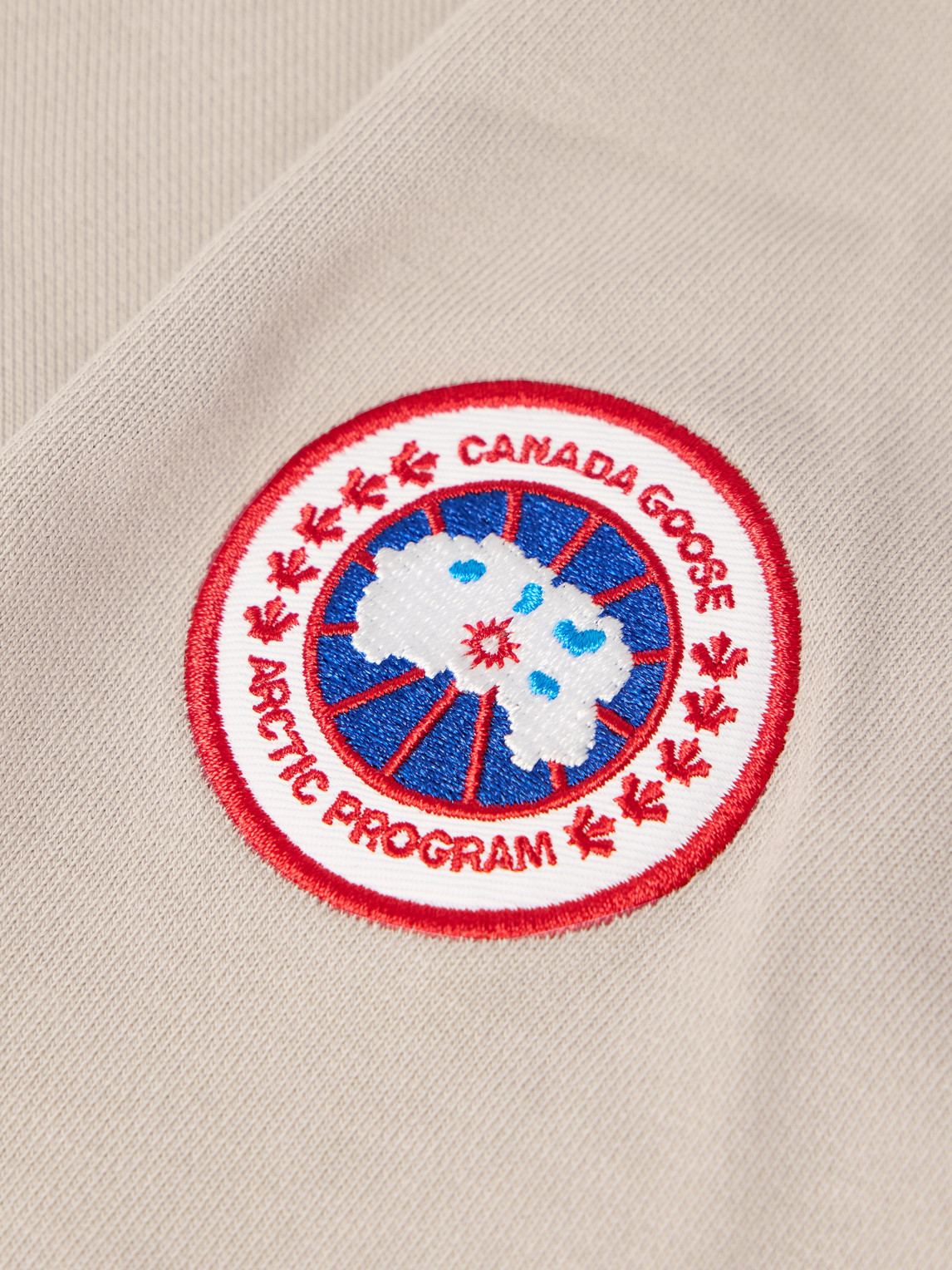 Huron Logo-Appliquéd Organic Cotton-Jersey Hoodie