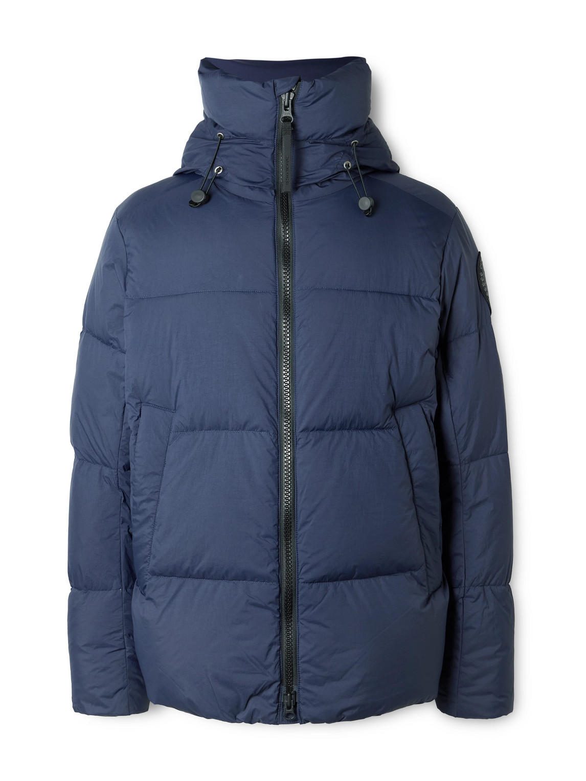 Canada Goose Crofton Black Label Padded Jacket In Enduraluxe In Blue