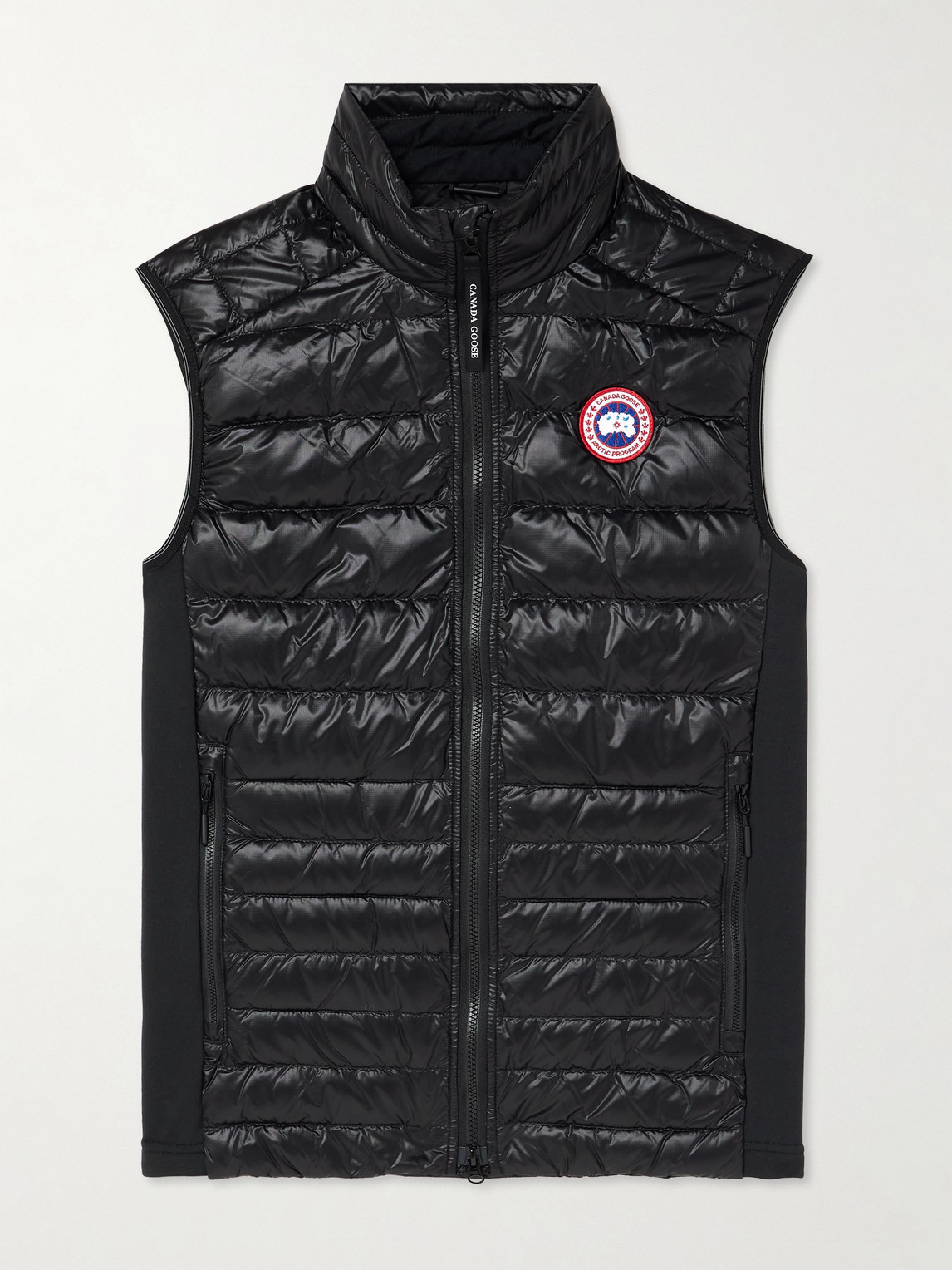 Canada Goose Hybdridge Lite Quilted Recycled-Ripstop and tretch-Jersey Down Gilet - Men