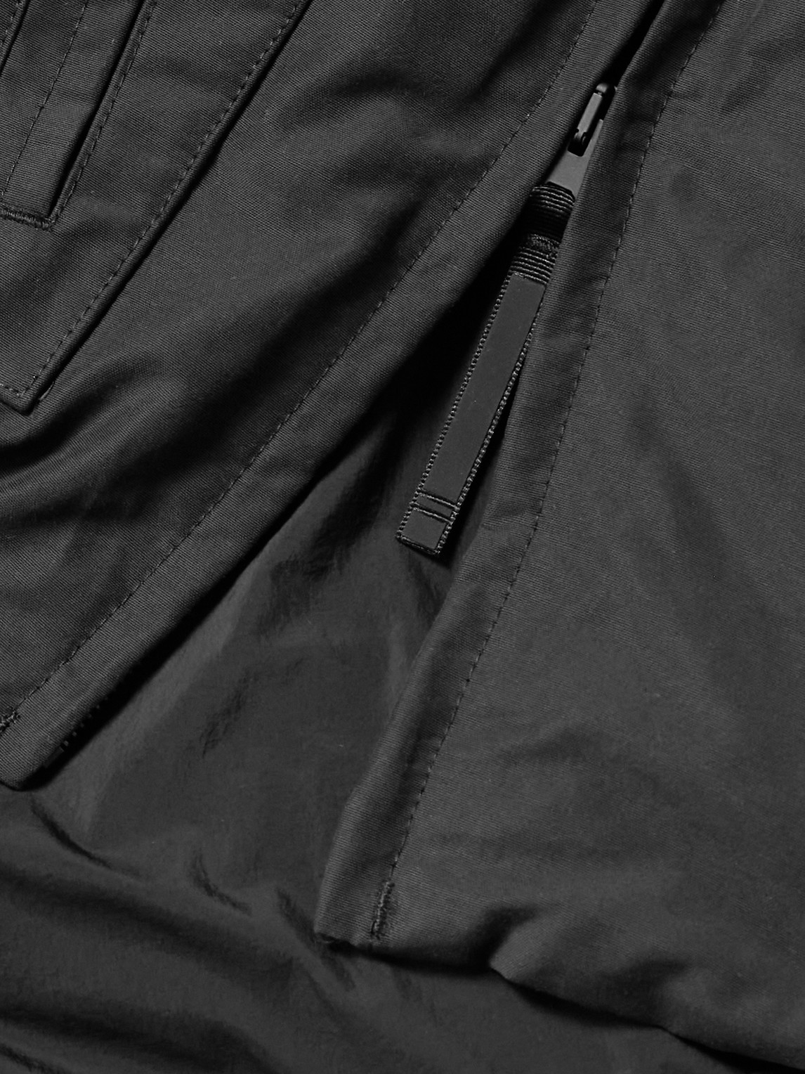 Canada Goose Maitland Padded Cotton-blend Canvas Down Parka In Black