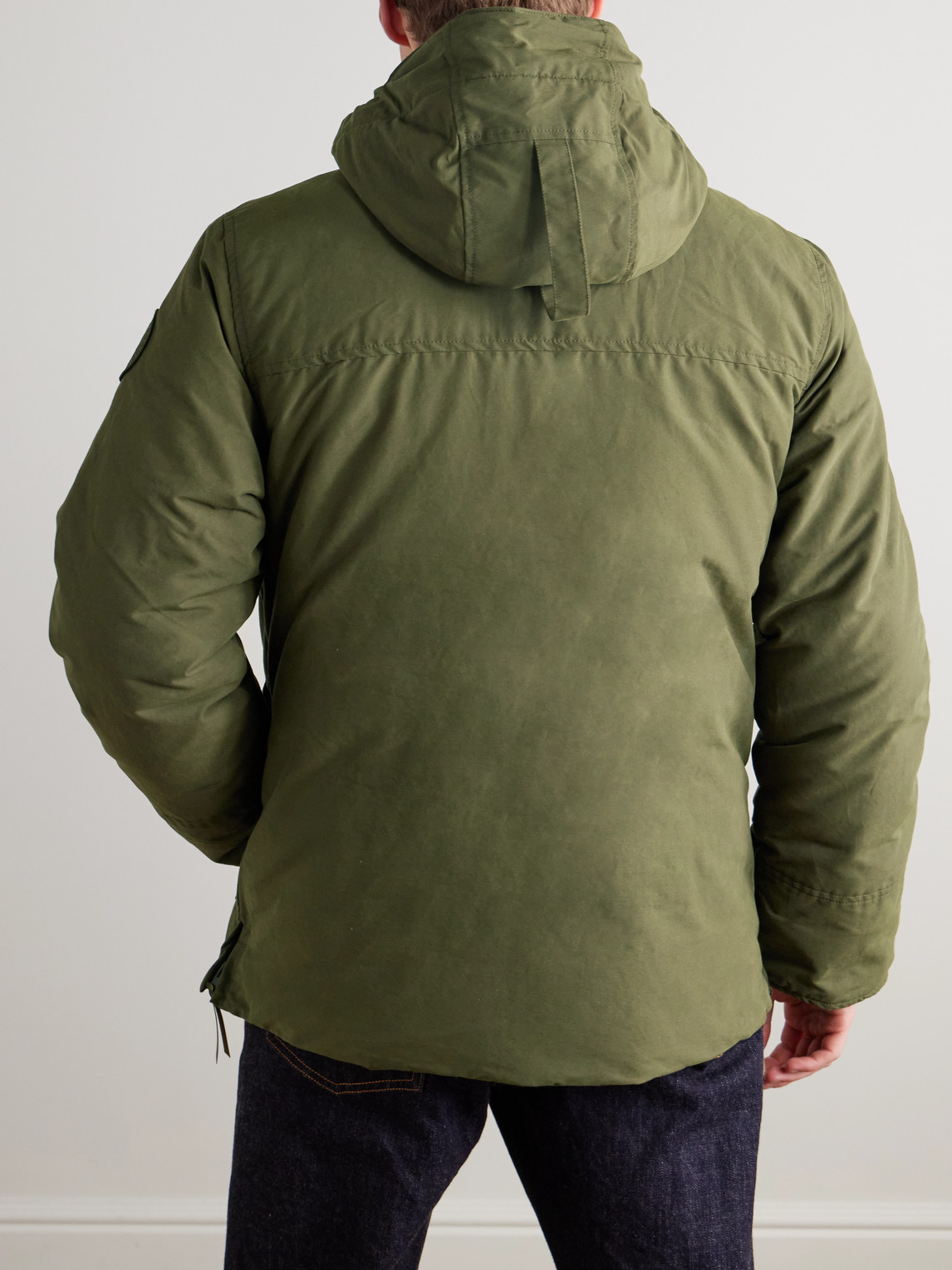 Canada Goose Maitland Cotton And Nylon-blend Canvas Down Parka In Green