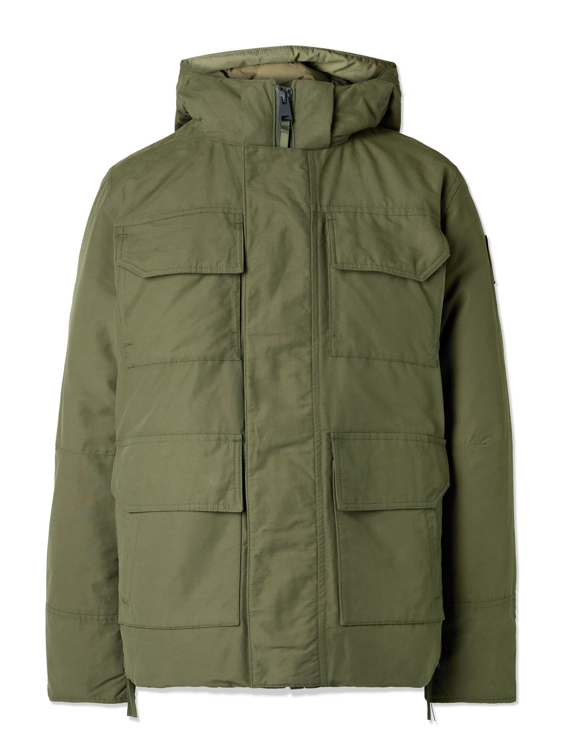 Canada Goose Maitland Cotton And Nylon-blend Canvas Down Parka In Green