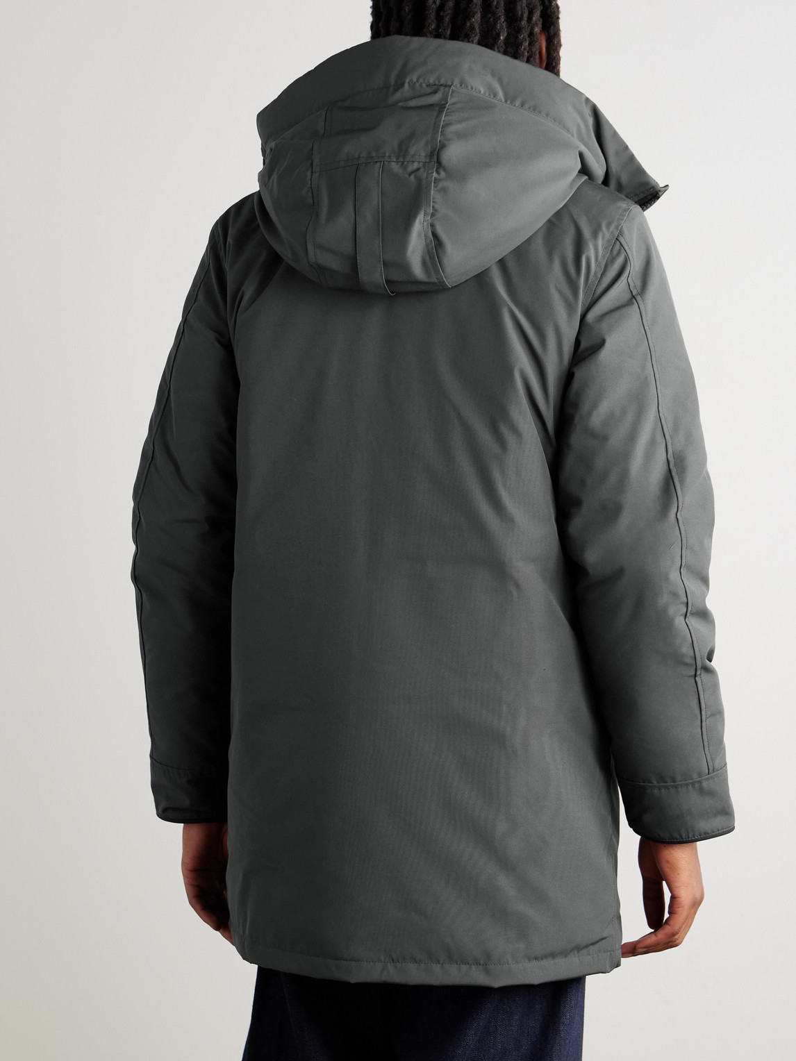 Canada Goose Langford Cordura®-trimmed Arctic Tech® Hooded Down Parka In Multi
