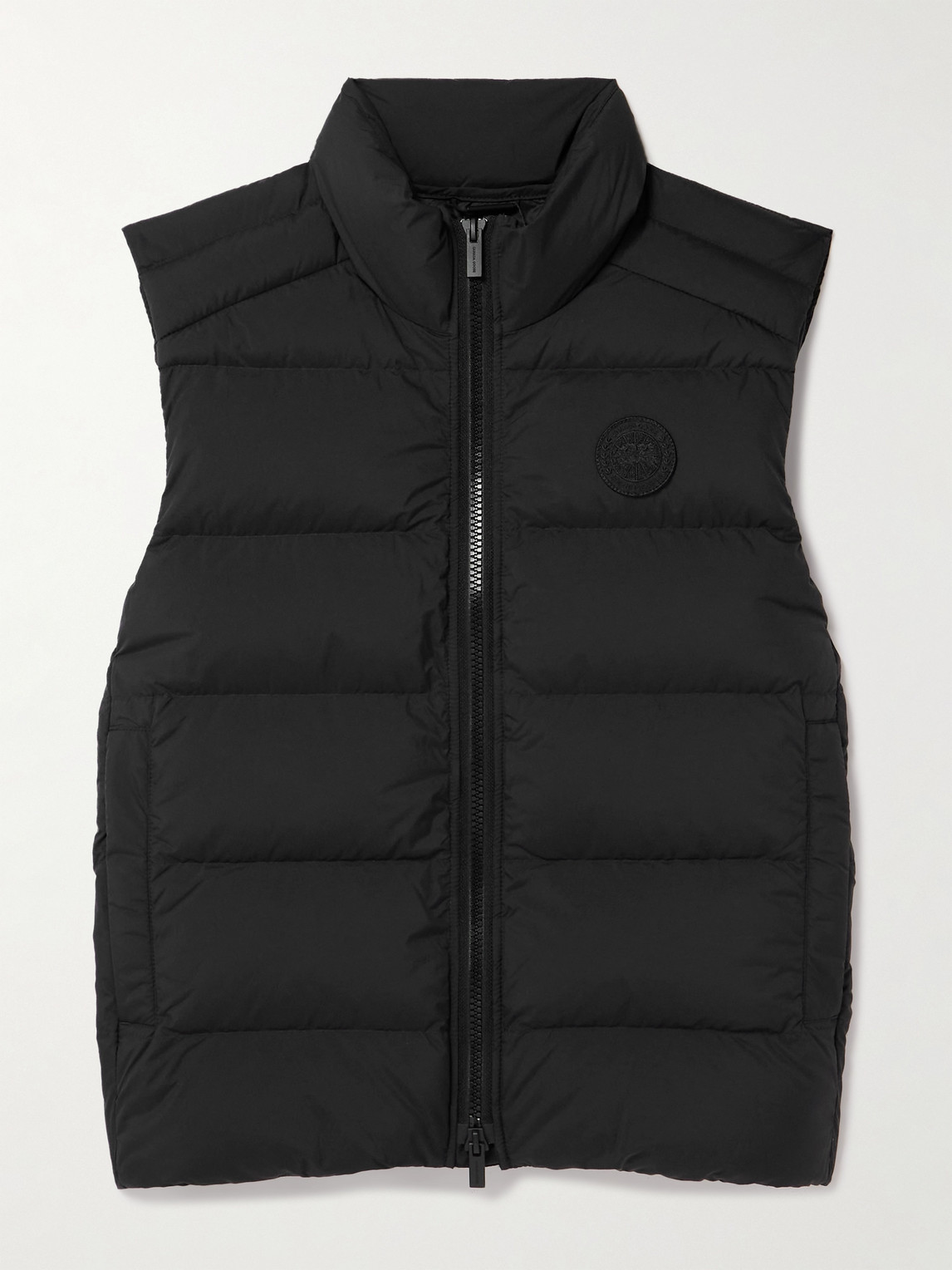 Canada Goose – Crofton Logo-Appliquéd Quilted Enduraluxe® Down Gilet