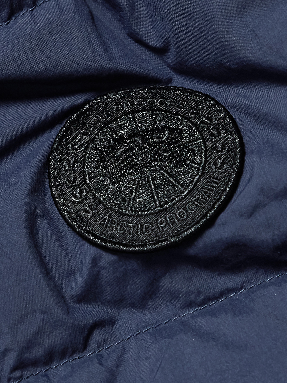 Crofton Slim-Fit Logo-Appliquéd Quilted Enduraluxe® Down Gilet