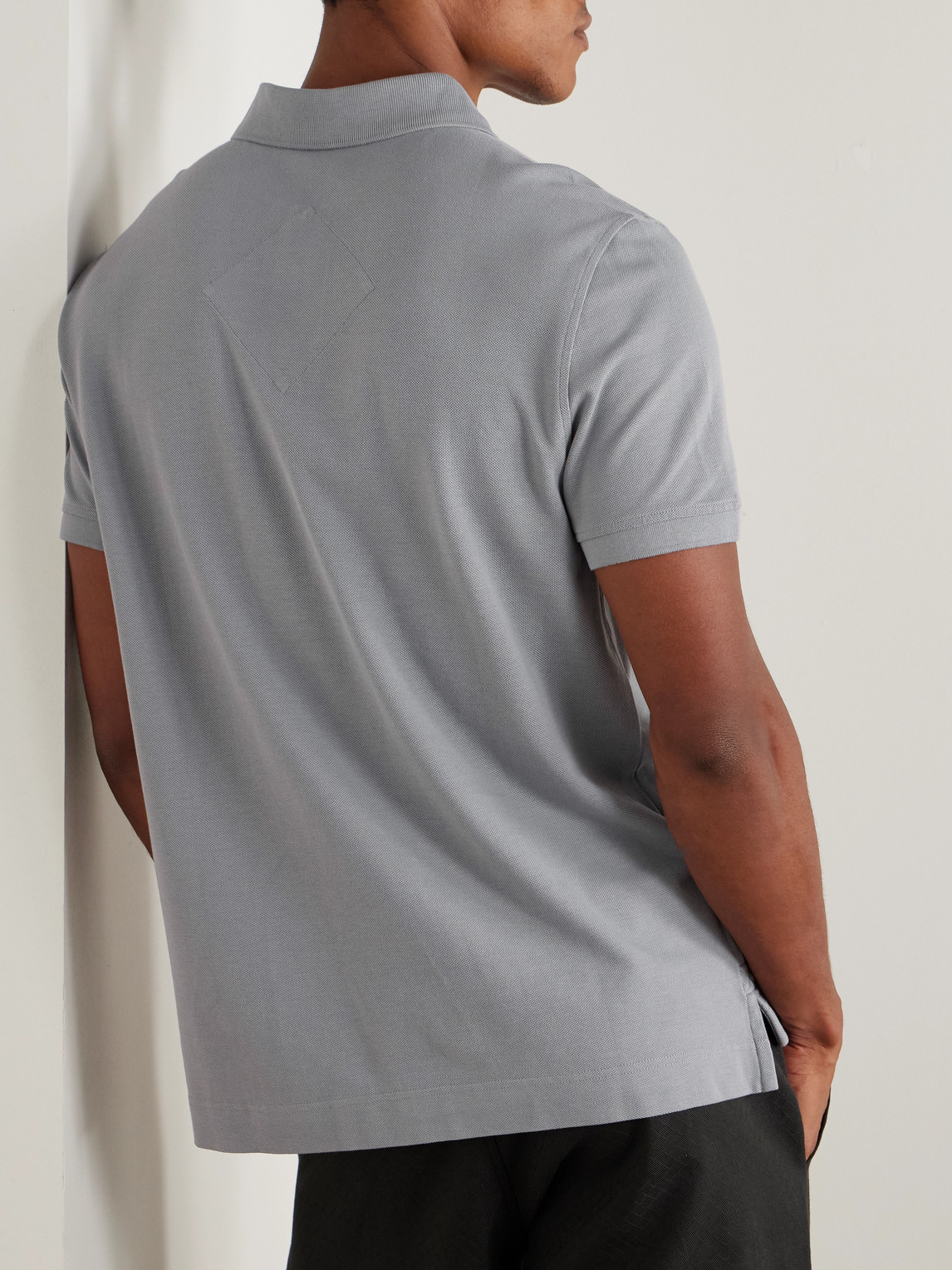 Beckley Logo-Appliquéd Cotton-Piqué Polo Shirt
