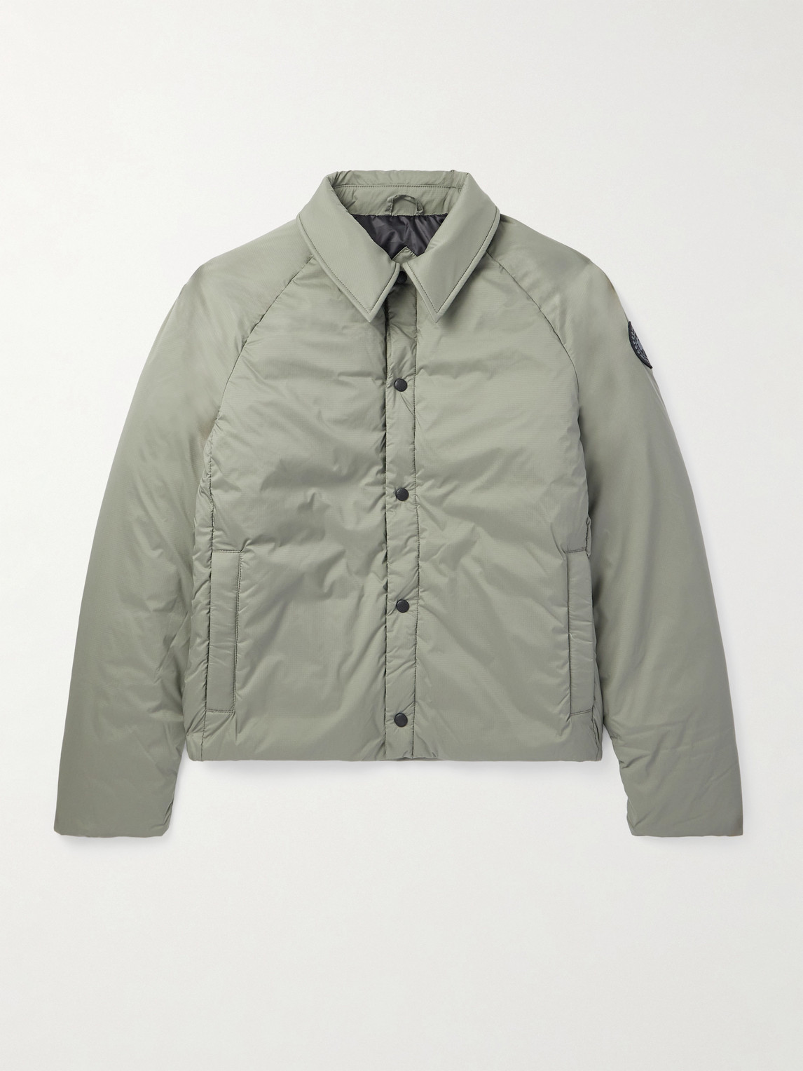 Canada Goose Lodge Logo-Appliquéd Feather Light Ripstop hell Down Jacket - Men