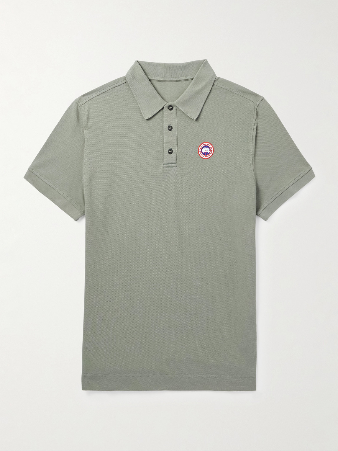 Canada Goose Beckley Logo-Appliquéd Cotton-Piqué Polo hirt - Men