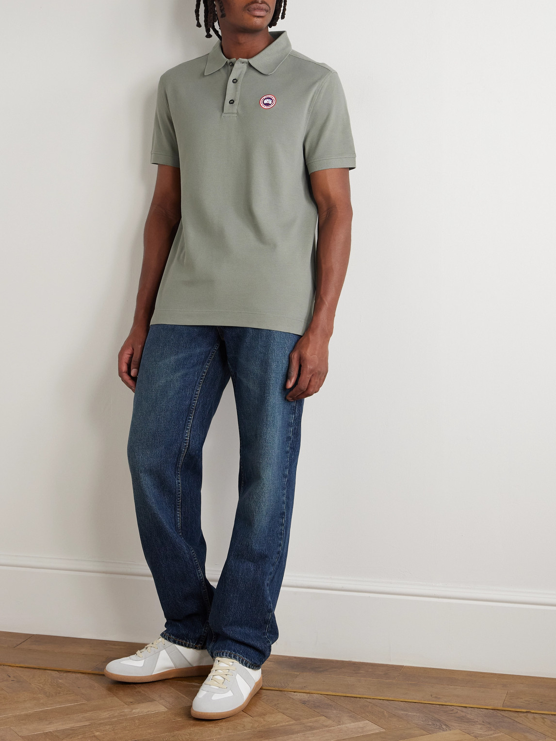 Beckley Logo-Appliquéd Cotton-Piqué Polo Shirt