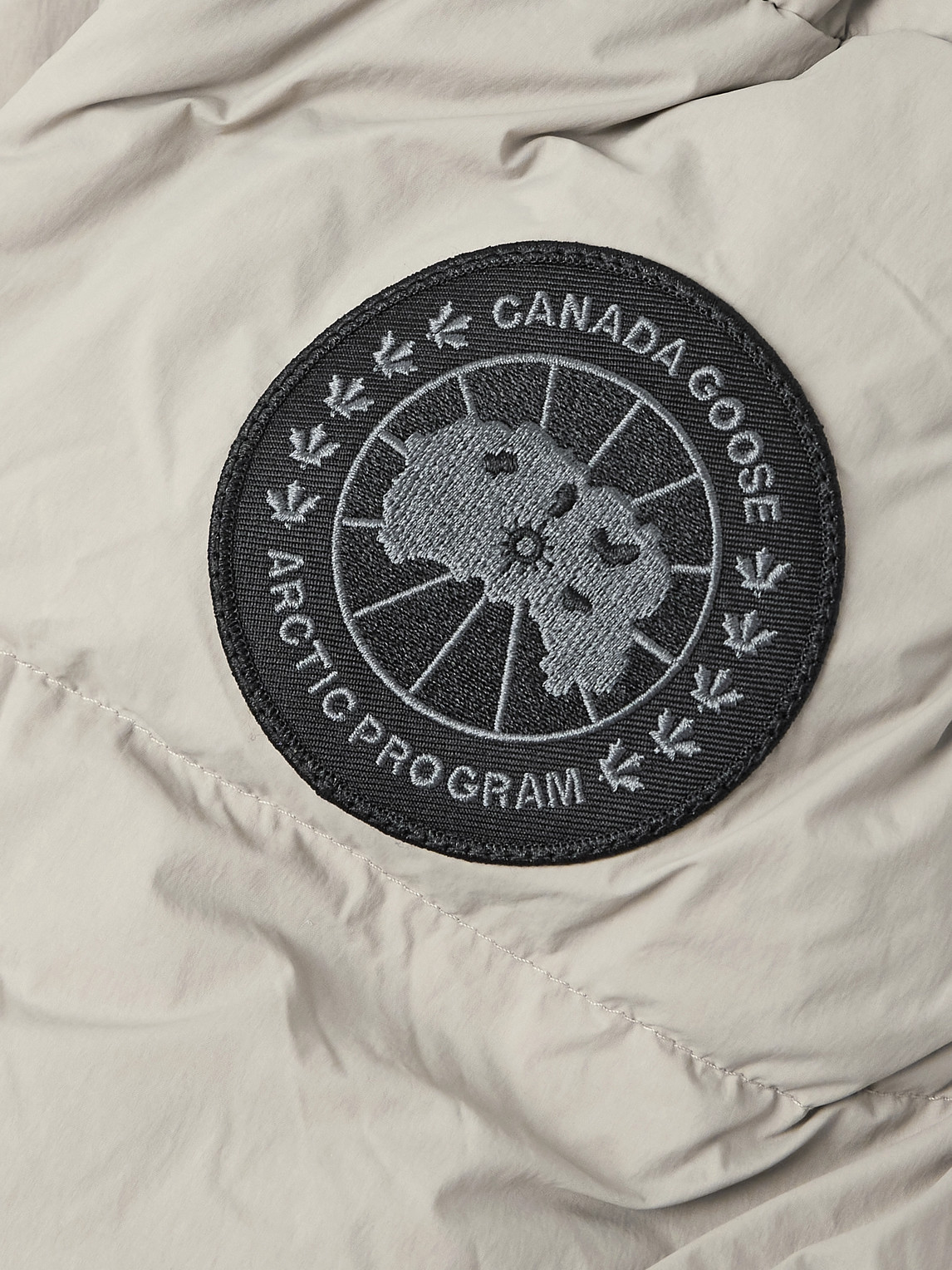 Canada Goose Crofton Quilted Enduraluxe® Down Jacket In Gray