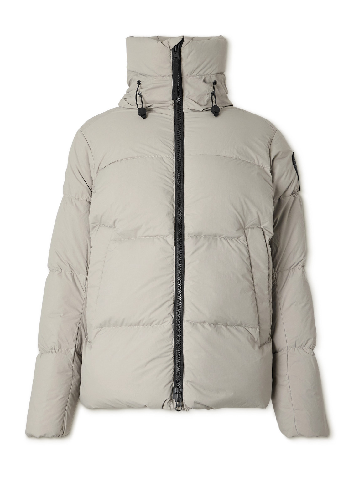 Canada Goose Crofton Quilted Enduraluxe® Down Jacket In Gray