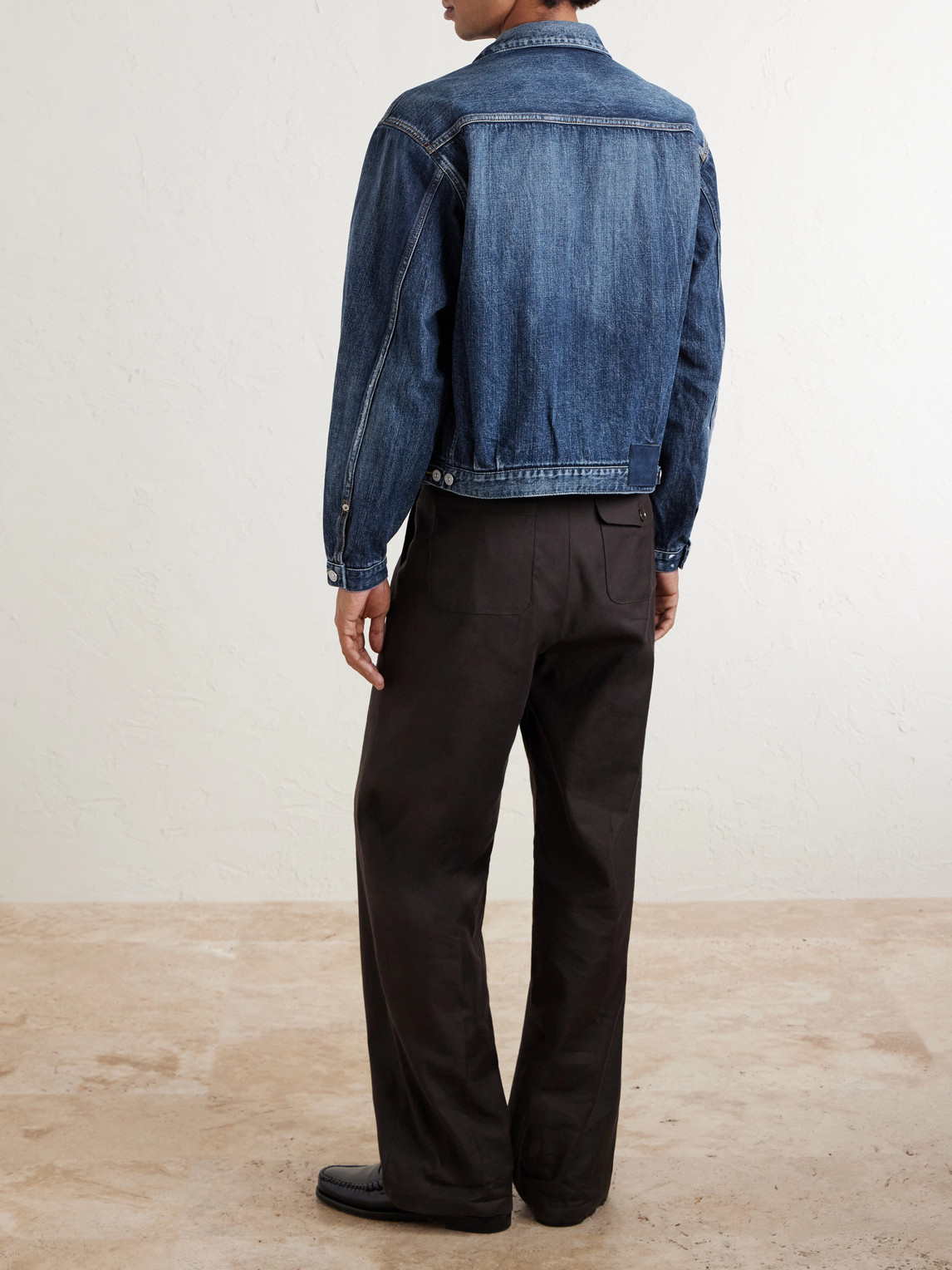 Visvim - Social Sculpture 101 X DMGD-1010 Cropped Distressed Selvedge ...