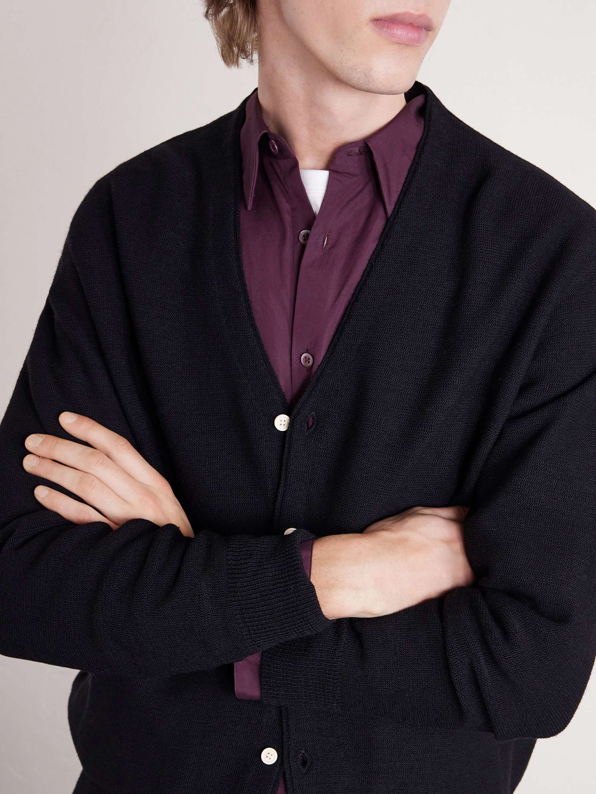 VISVIM Selmer Wool Cardigan for Men | MR PORTER