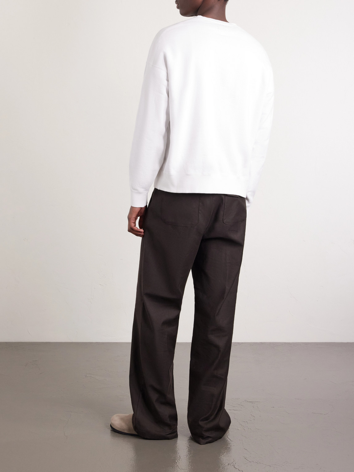  Visvim - Jumbo Sb Cotton-jersey Sweatshirt - Men - White - 2 