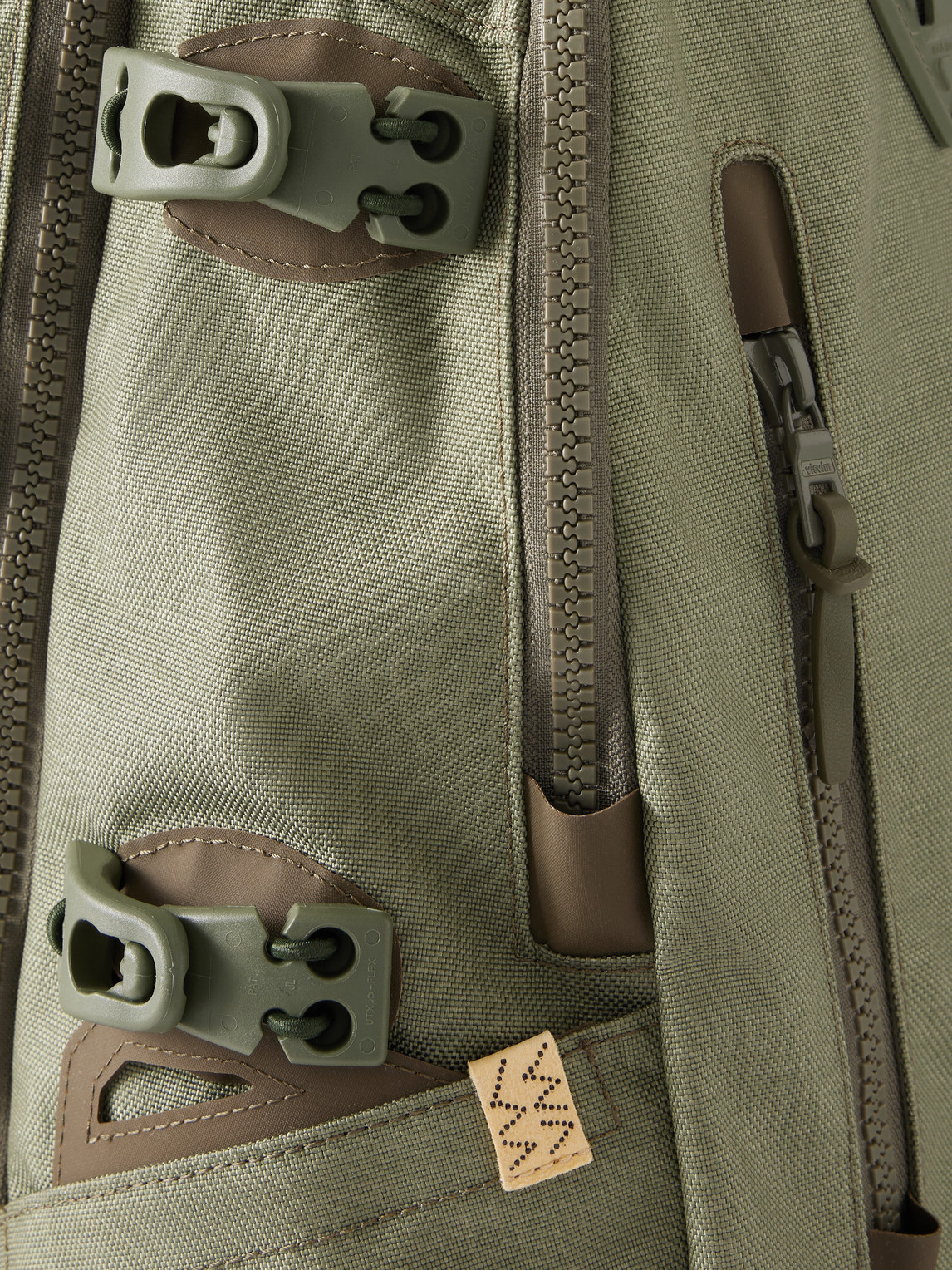 Visvim Cordura 20l Backpack Olive In Green