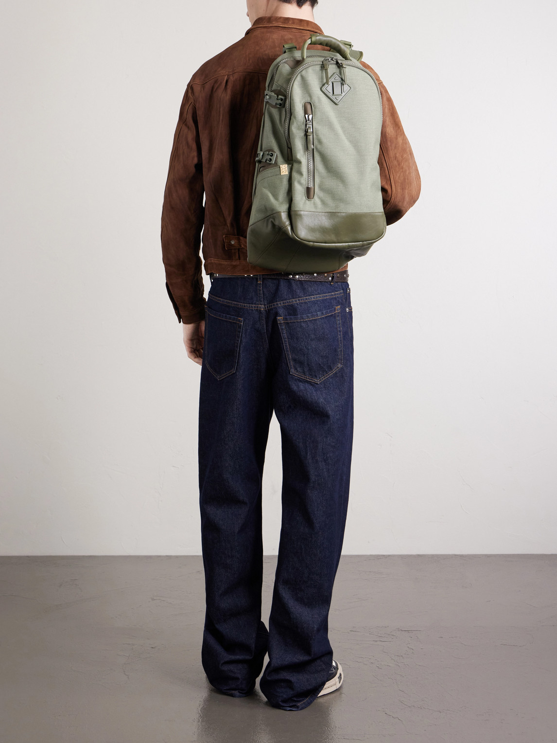 Visvim Cordura 20l Backpack Olive In Green