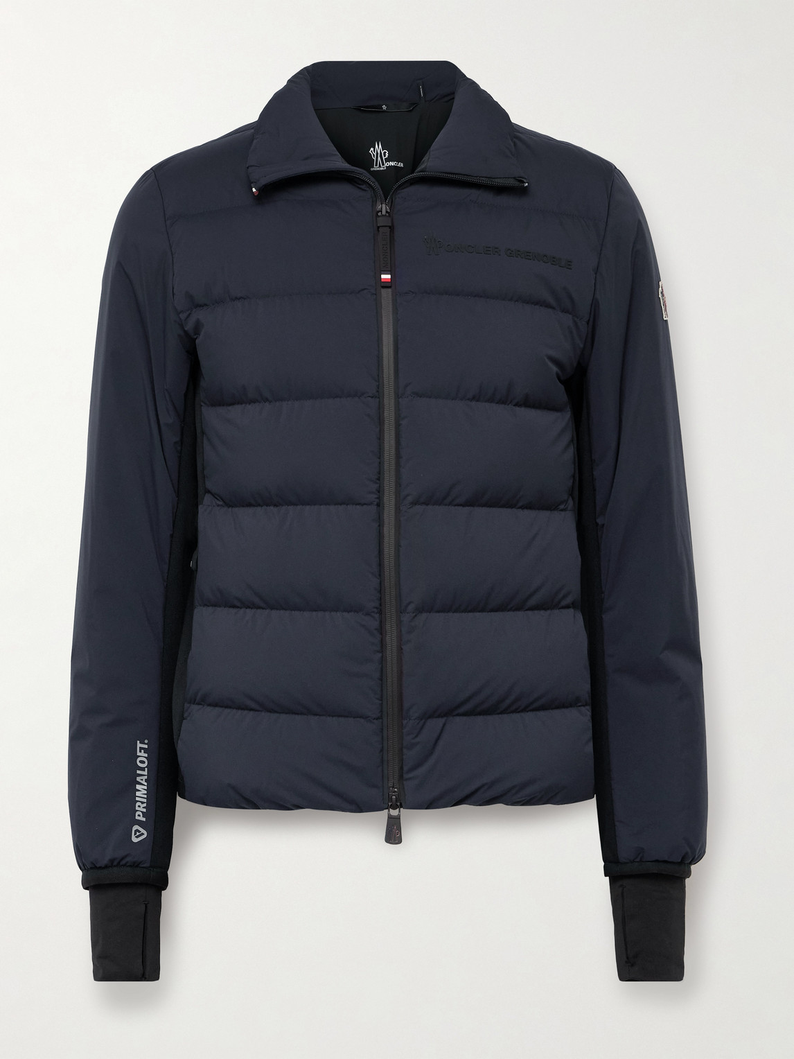 Araripe Stretch-Jersey Trimmed Quilted Down Ski Jacket
