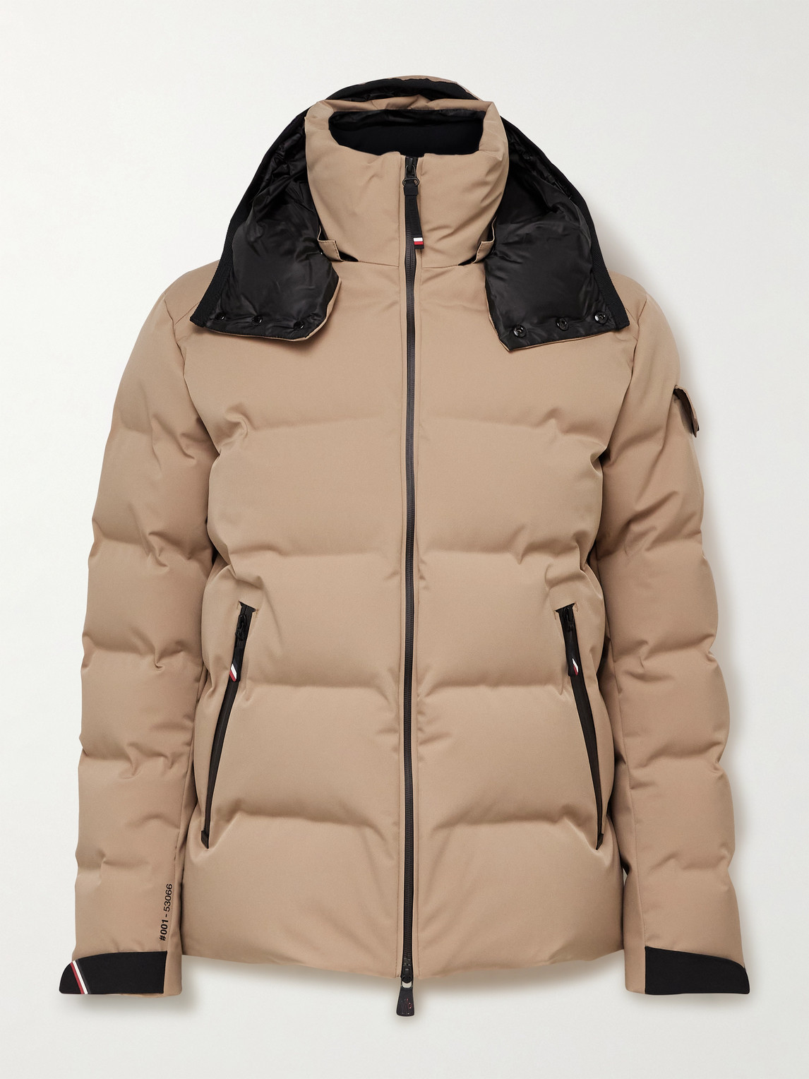 Montgetech Logo-Appliquéd Quilted Stretch-Nylon Hooded Down Ski Jacket