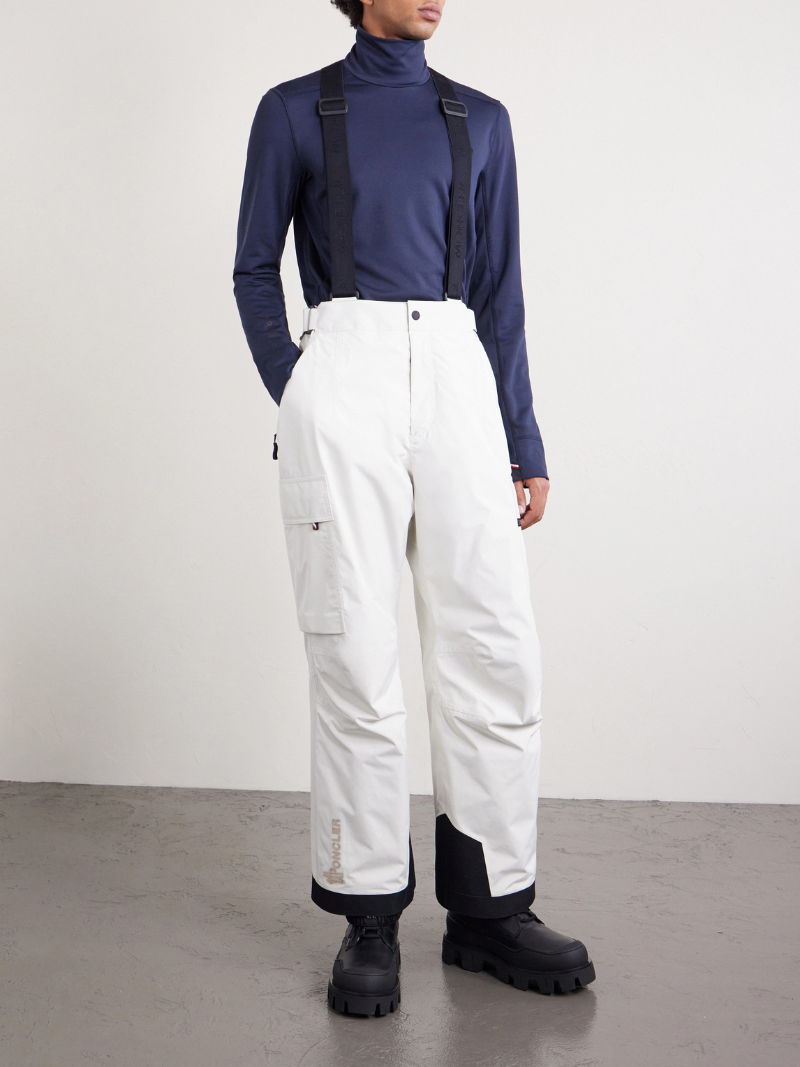 Grenoble - Wide-Leg Padded 3L Gore-Tex Ski Salopettes