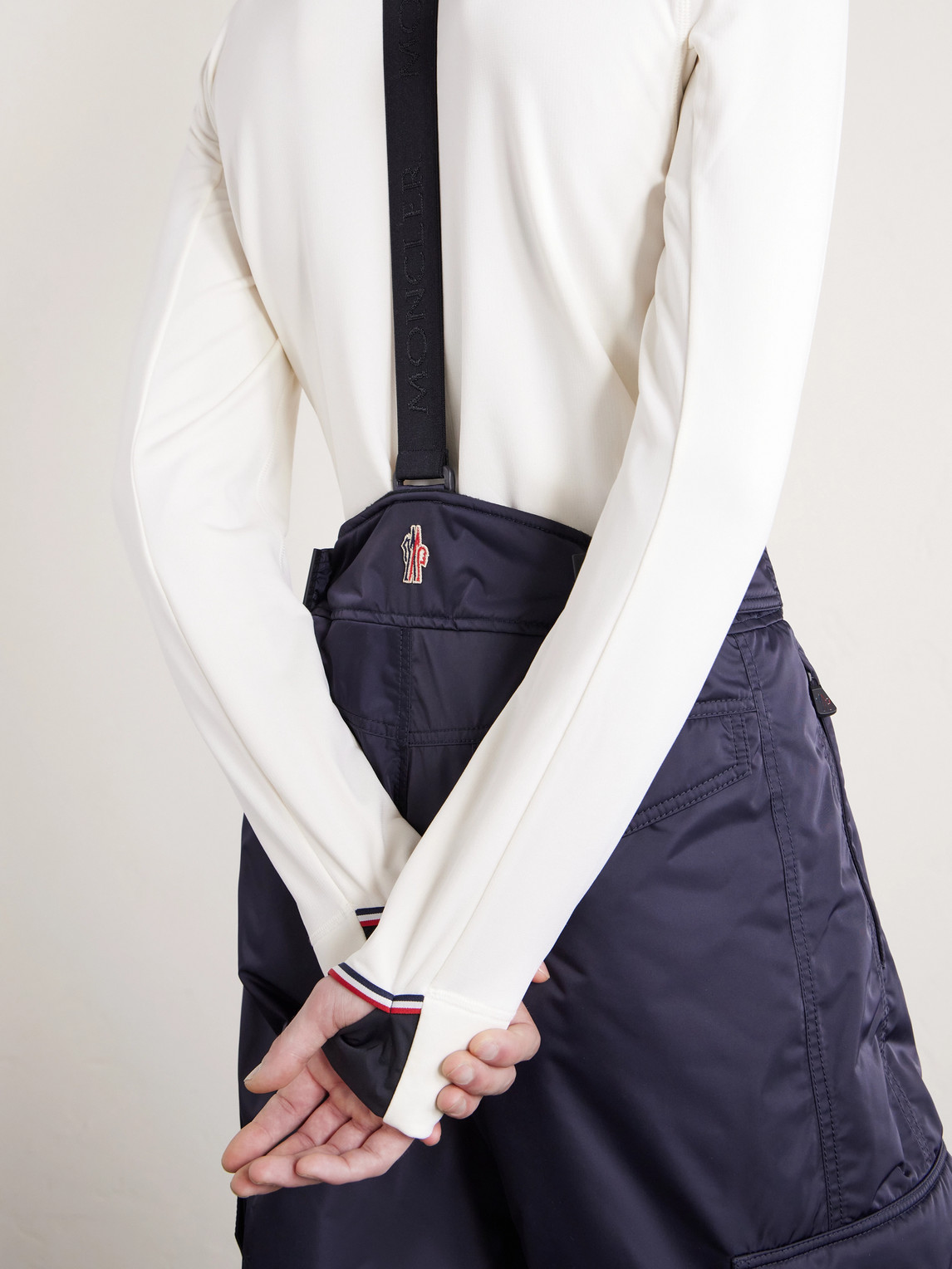 Grenoble - Wide-Leg Padded Ski Salopettes