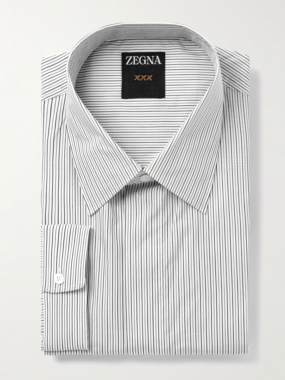 Zegna Striped Cotton Shirt - Men