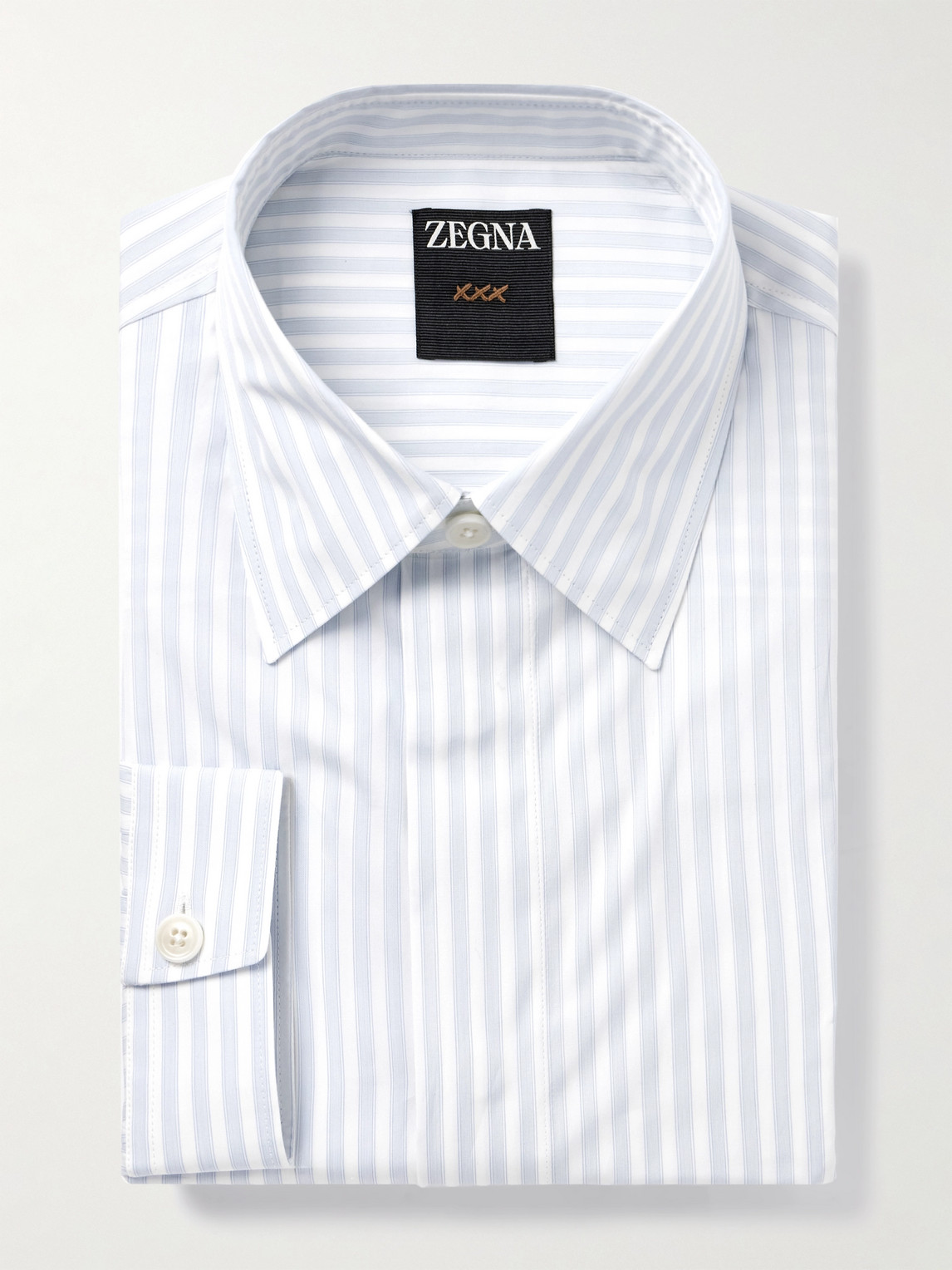 Zegna Striped Cotton Shirt - Men