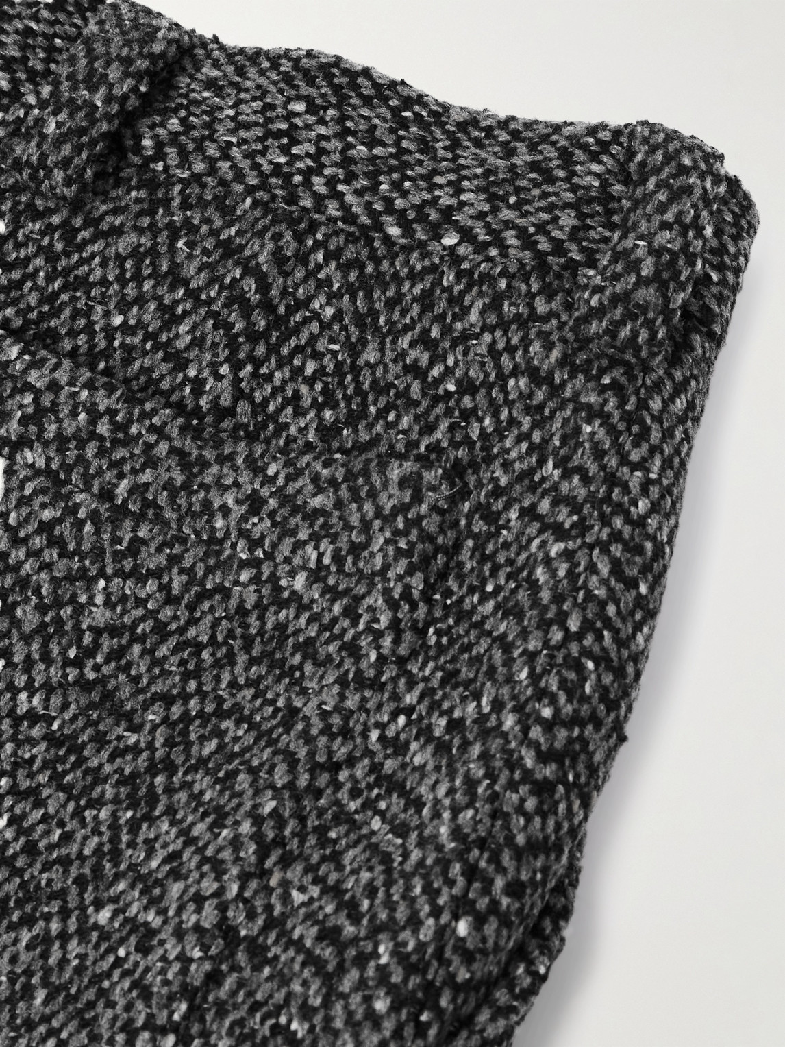 Straight-Leg Wool And Cashmere-Blend Suit Trousers