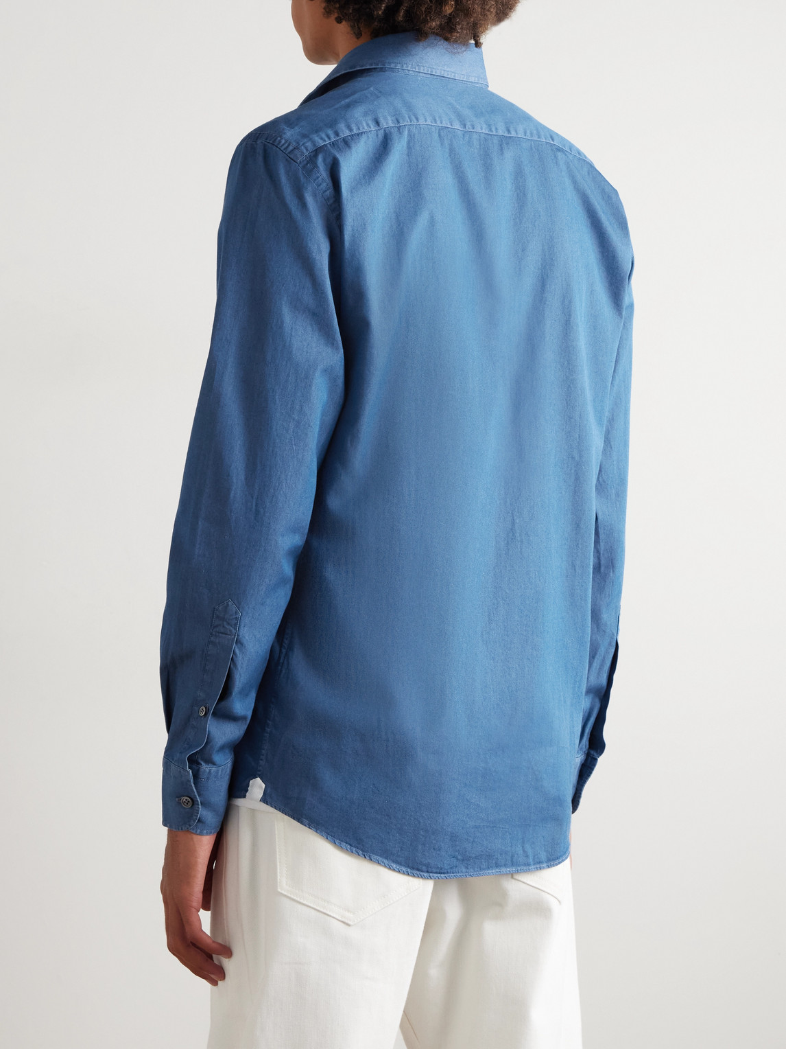 Cotton-Chambray Shirt