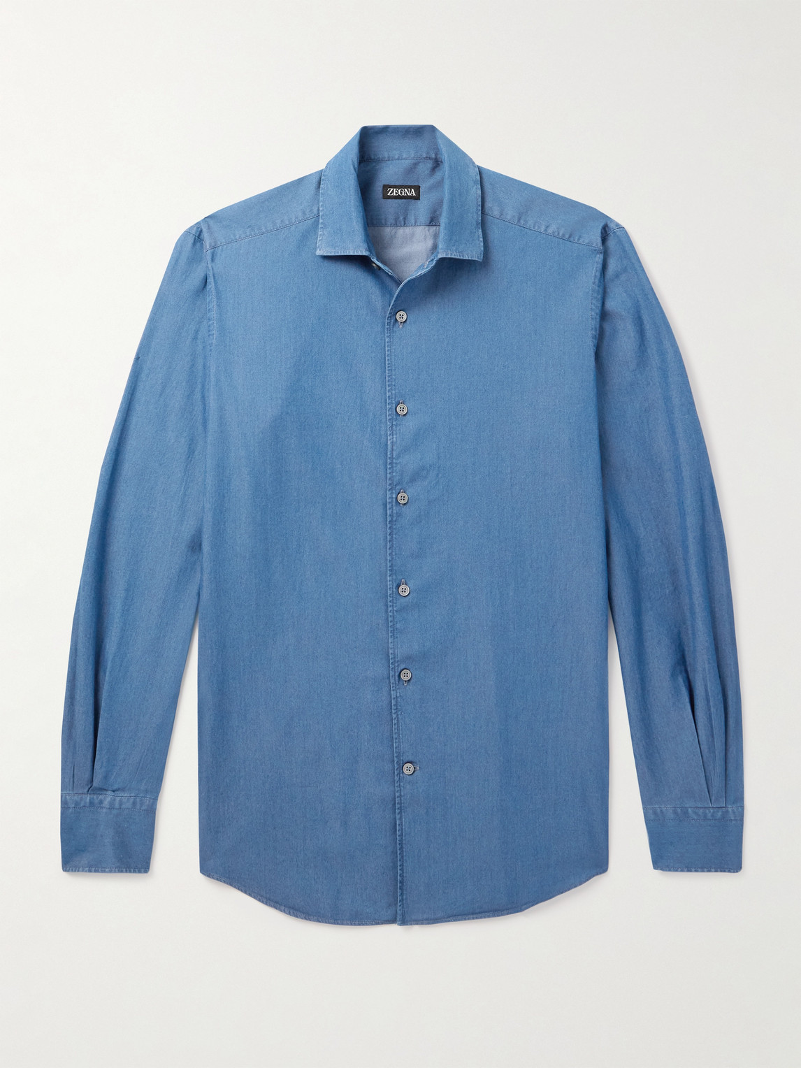Zegna Cotton-Chambray hirt - Men