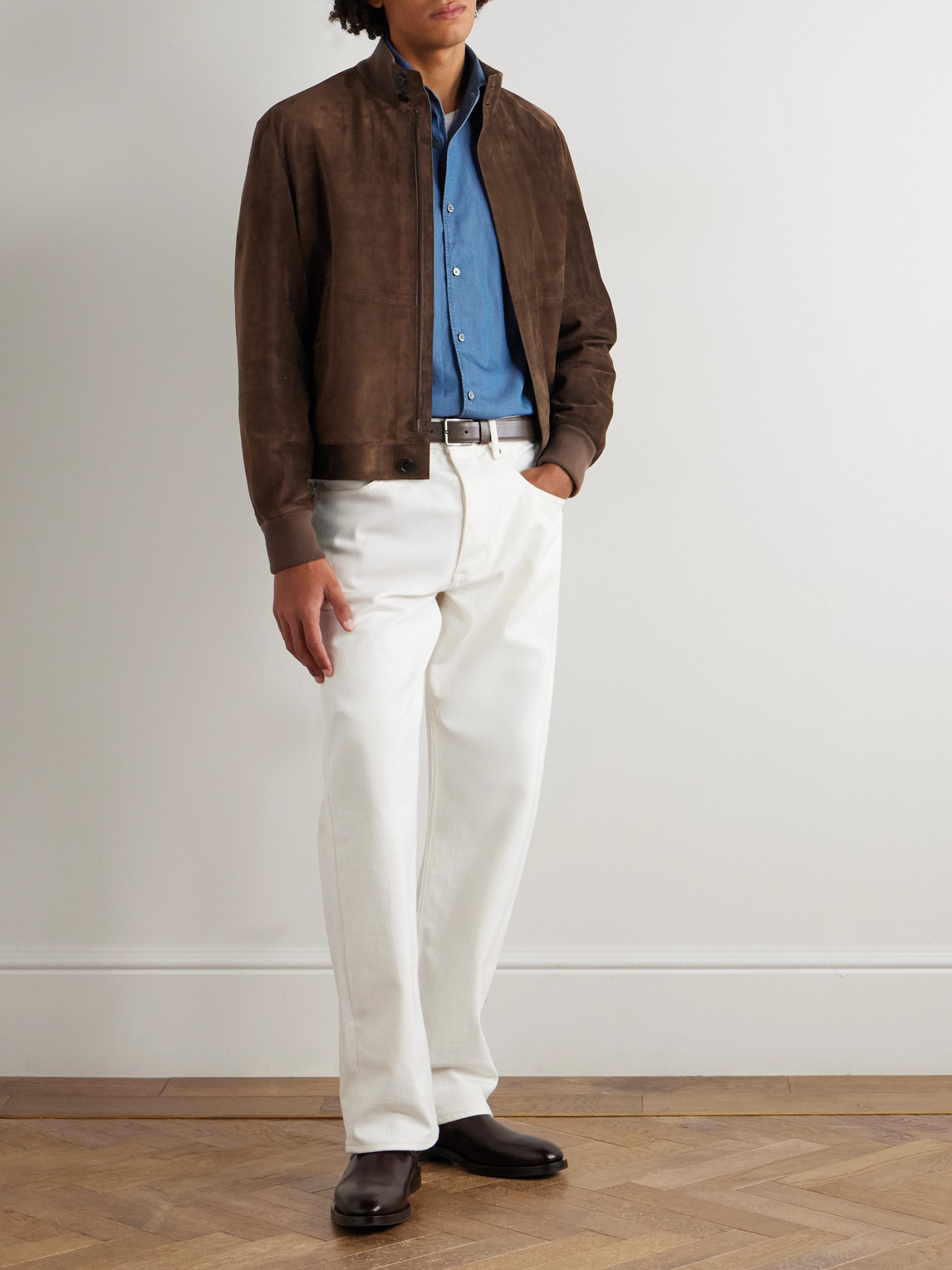 Cotton-Chambray Shirt