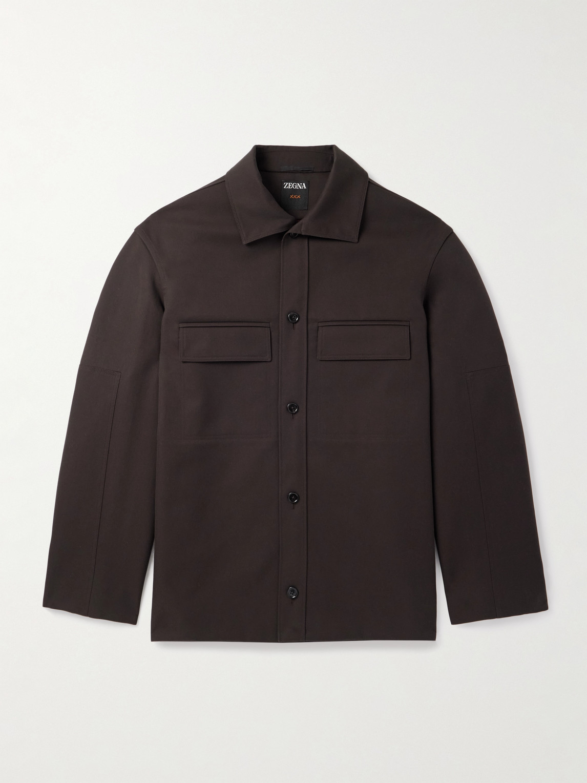 Zegna Cotton-Twill Overshirt - Men