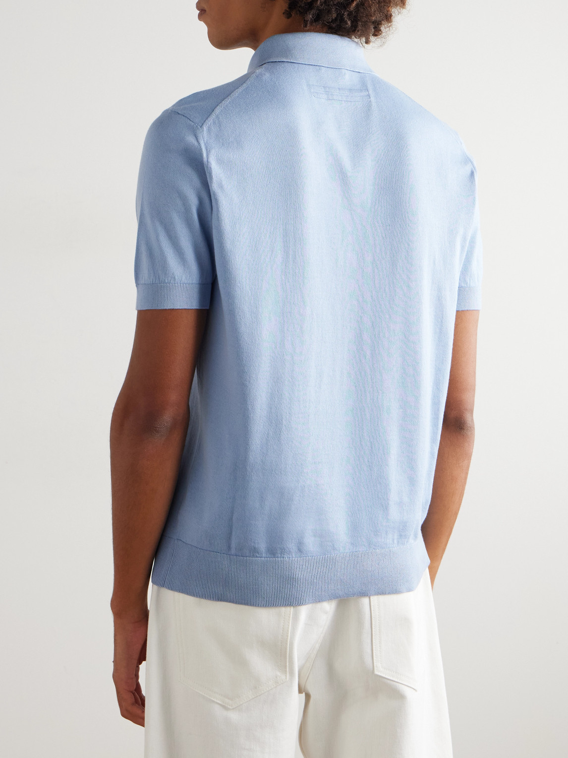 Slim-Fit Cotton Polo Shirt