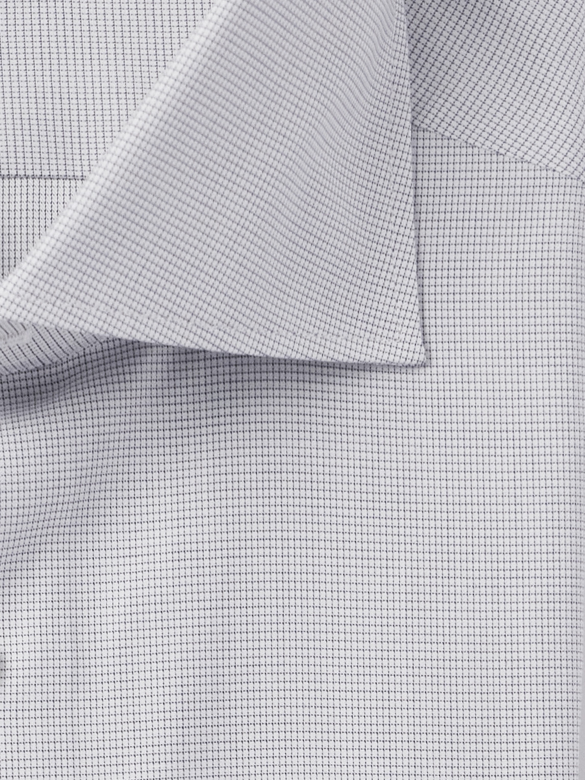 Cutaway-Collar Micro-Checked Trofeo™ Cotton-Poplin Shirt