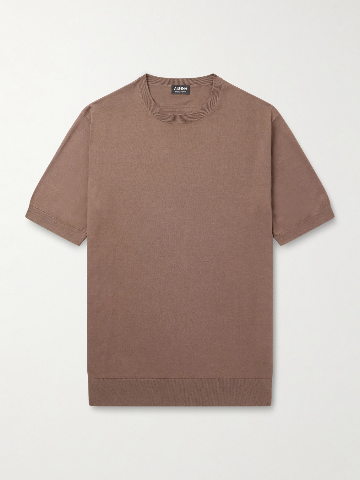 Zegna Cotton T-Shirt - Men