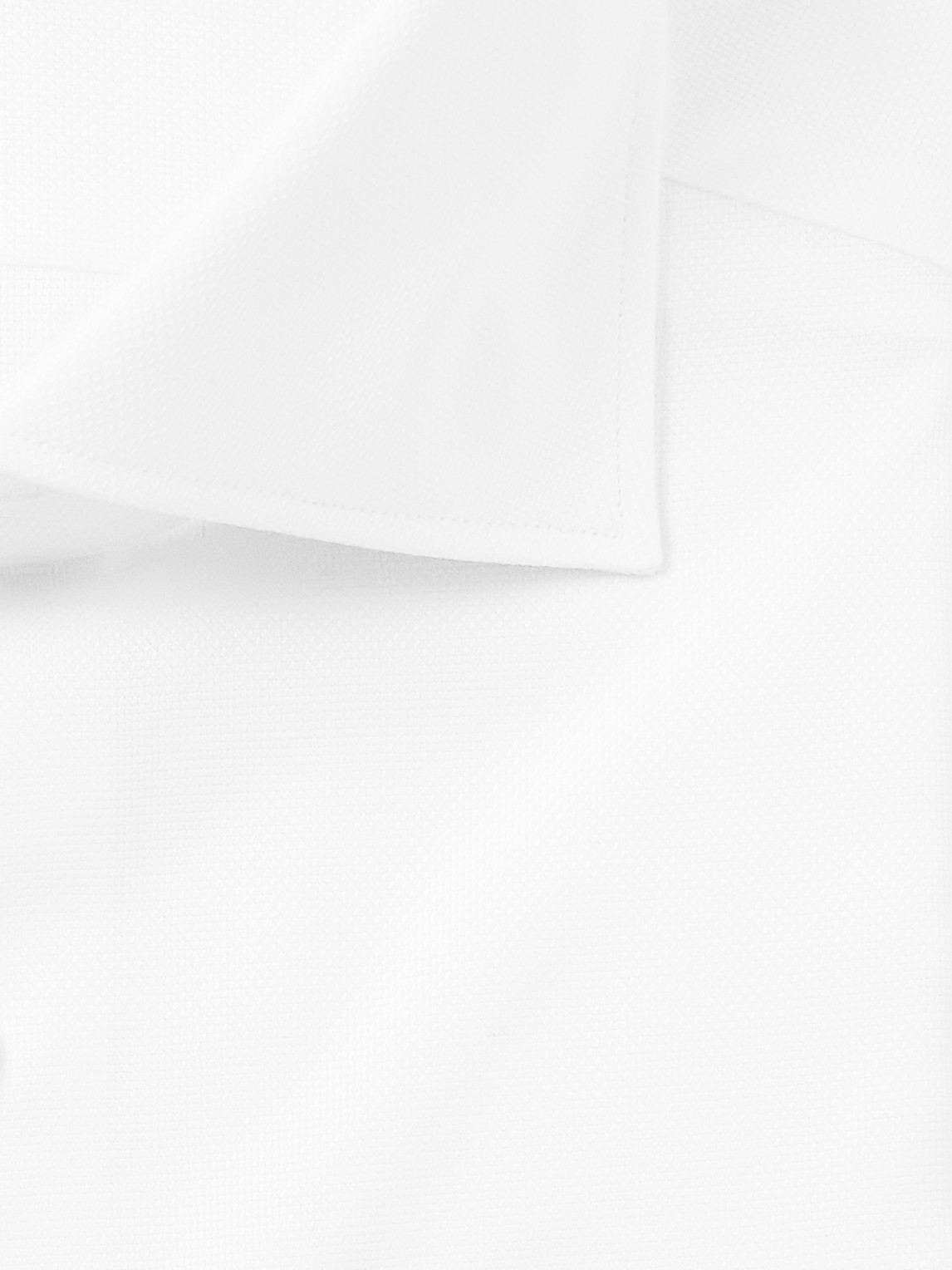 Cutaway-Collar Cotton-Piqué Shirt