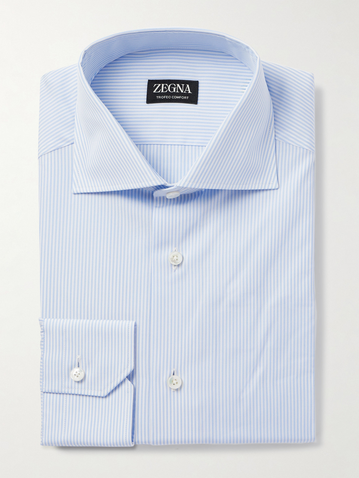 Zegna Striped Cotton Shirt - Men