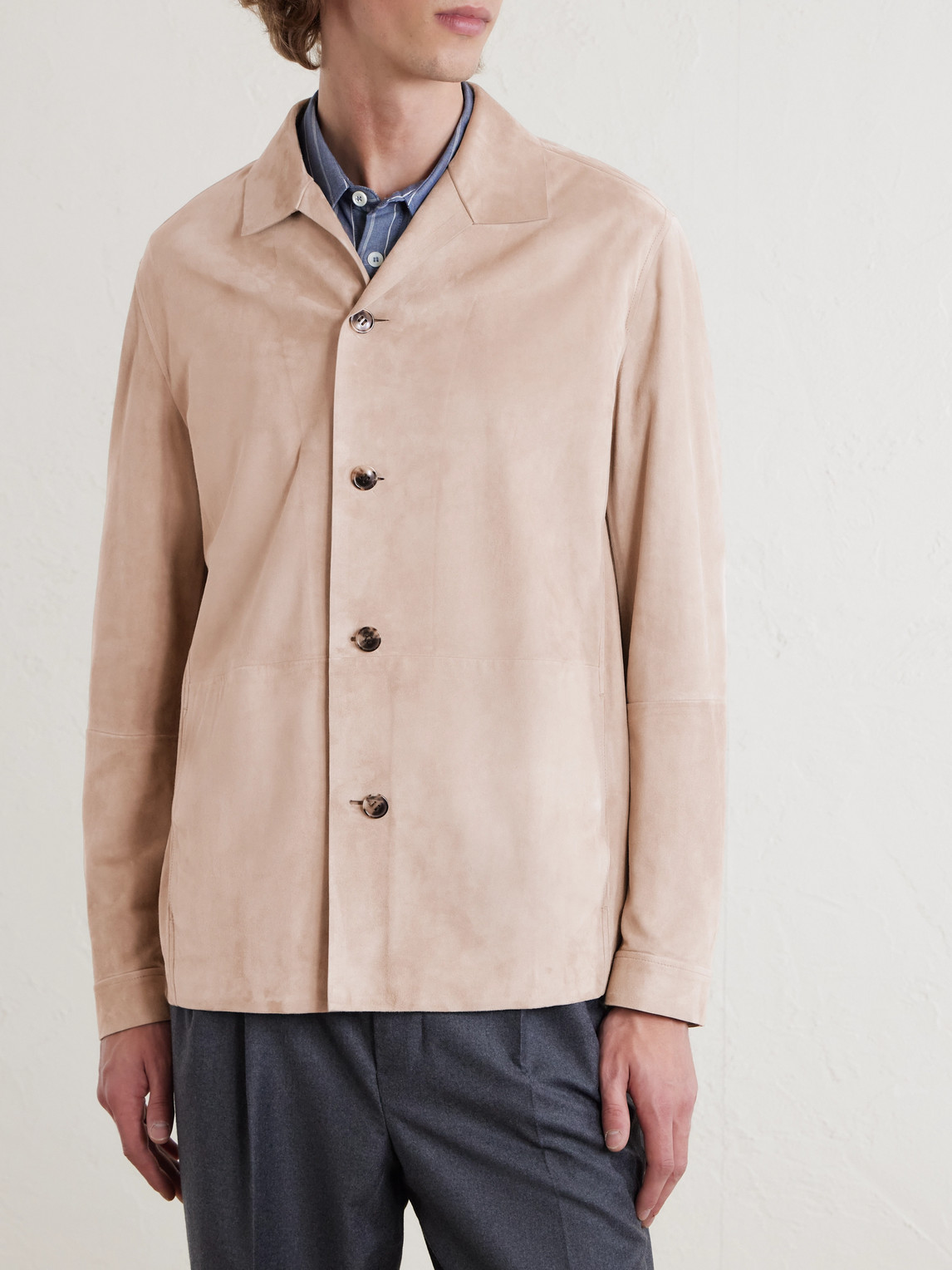 Suede Chore Jacket