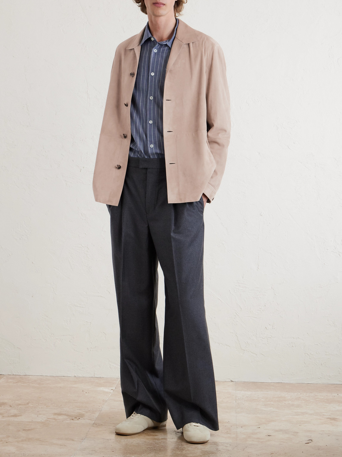 Suede Chore Jacket