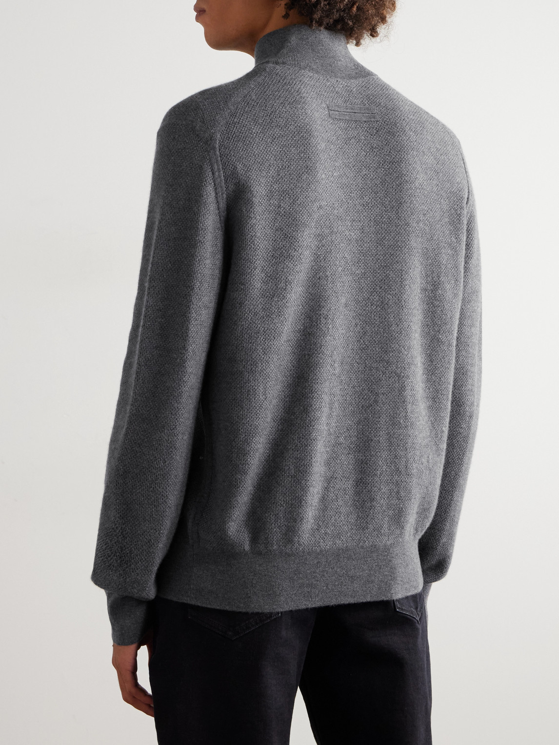 Oasi Cashmere Half-Zip Sweater