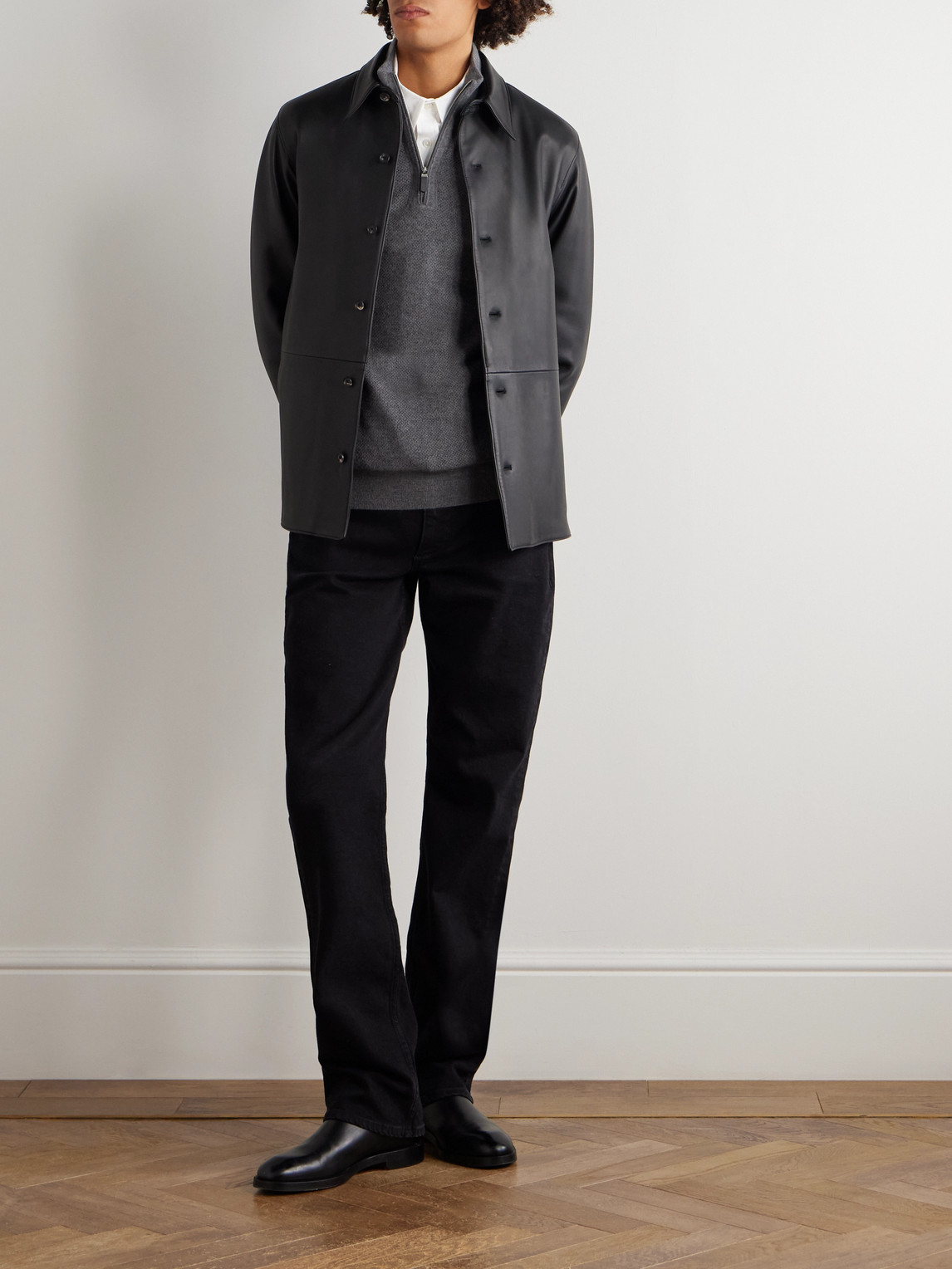 Oasi Cashmere Half-Zip Sweater