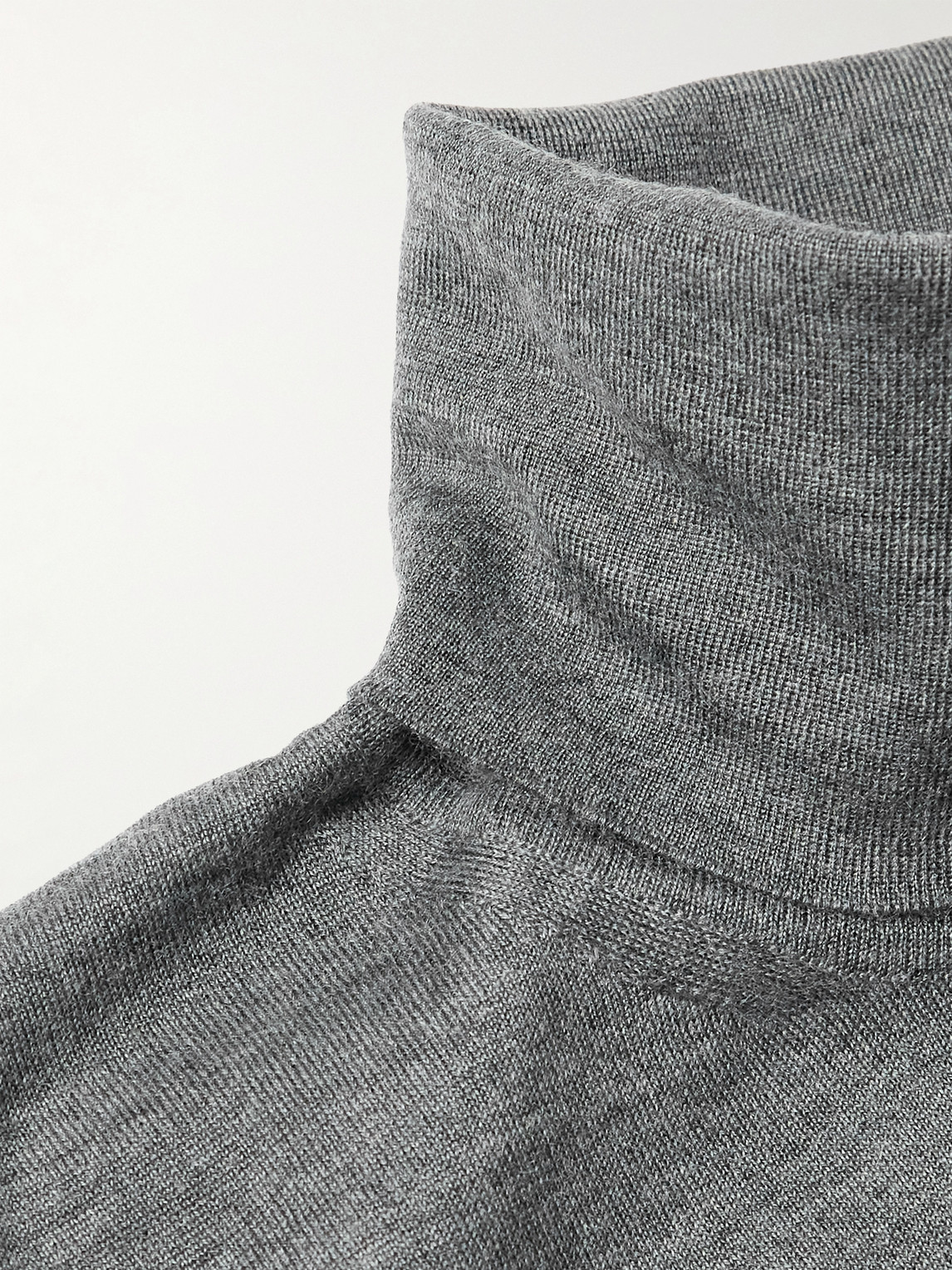 Cashmere And Silk-Blend Rollneck Sweater