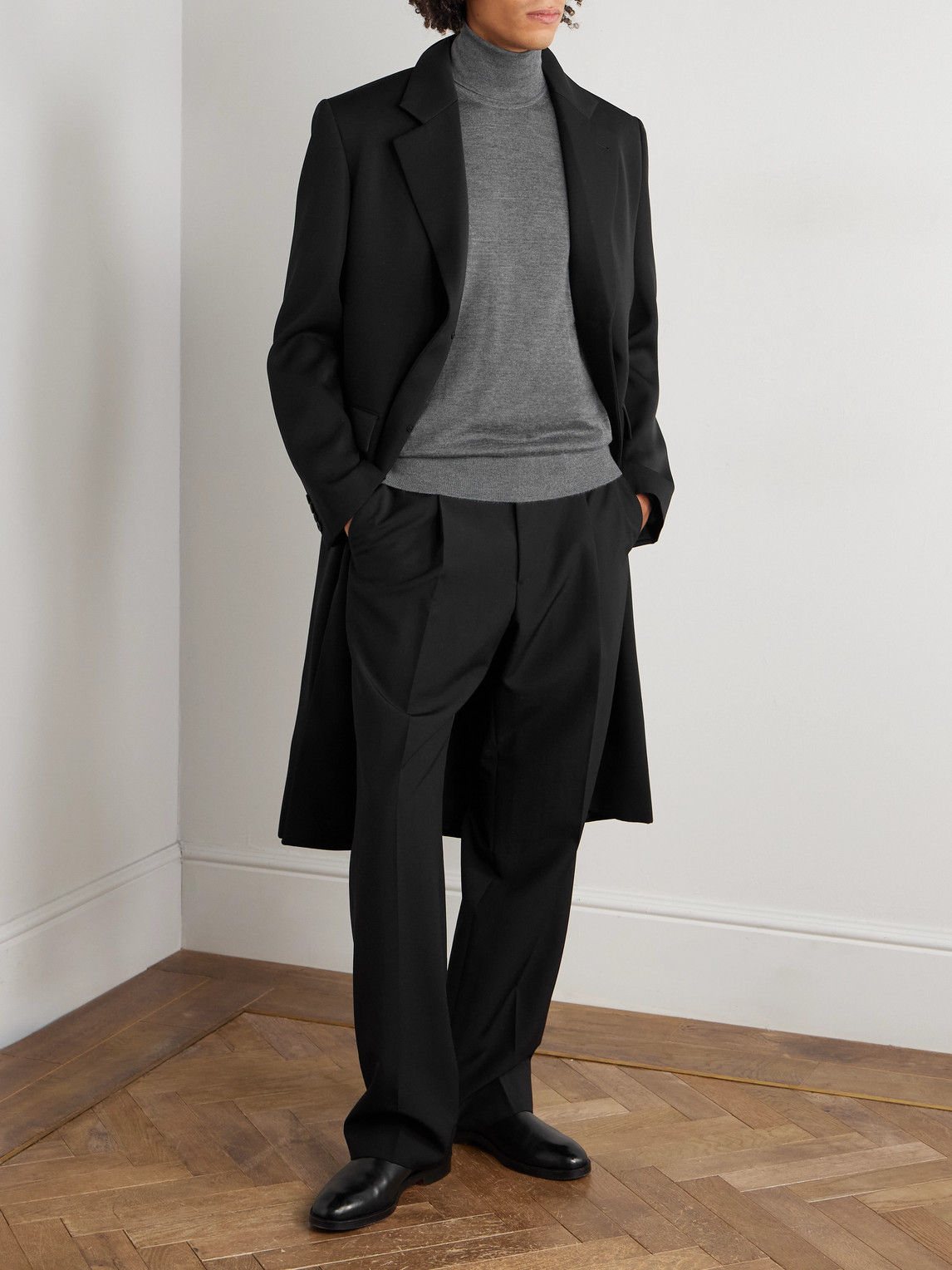 Cashmere And Silk-Blend Rollneck Sweater
