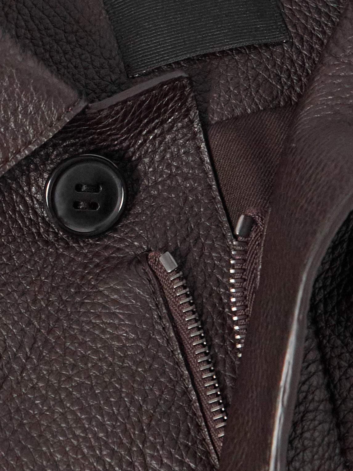 Padded Full-Grain Leather