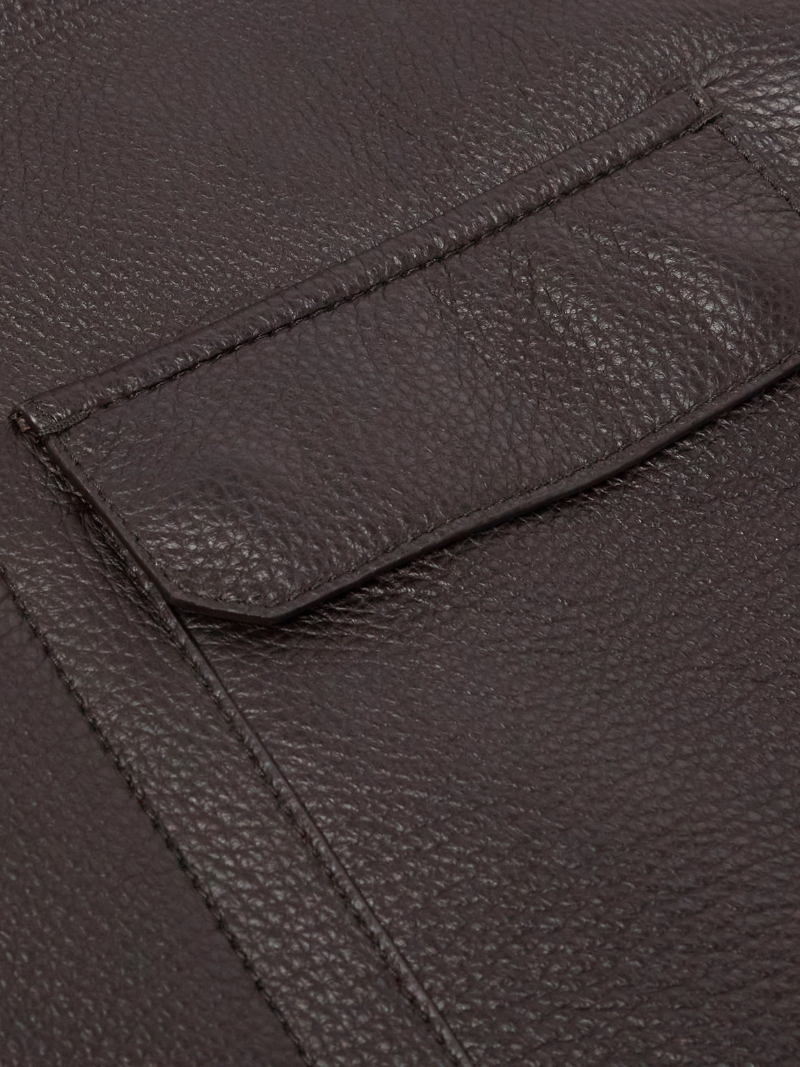 Padded Full-Grain Leather