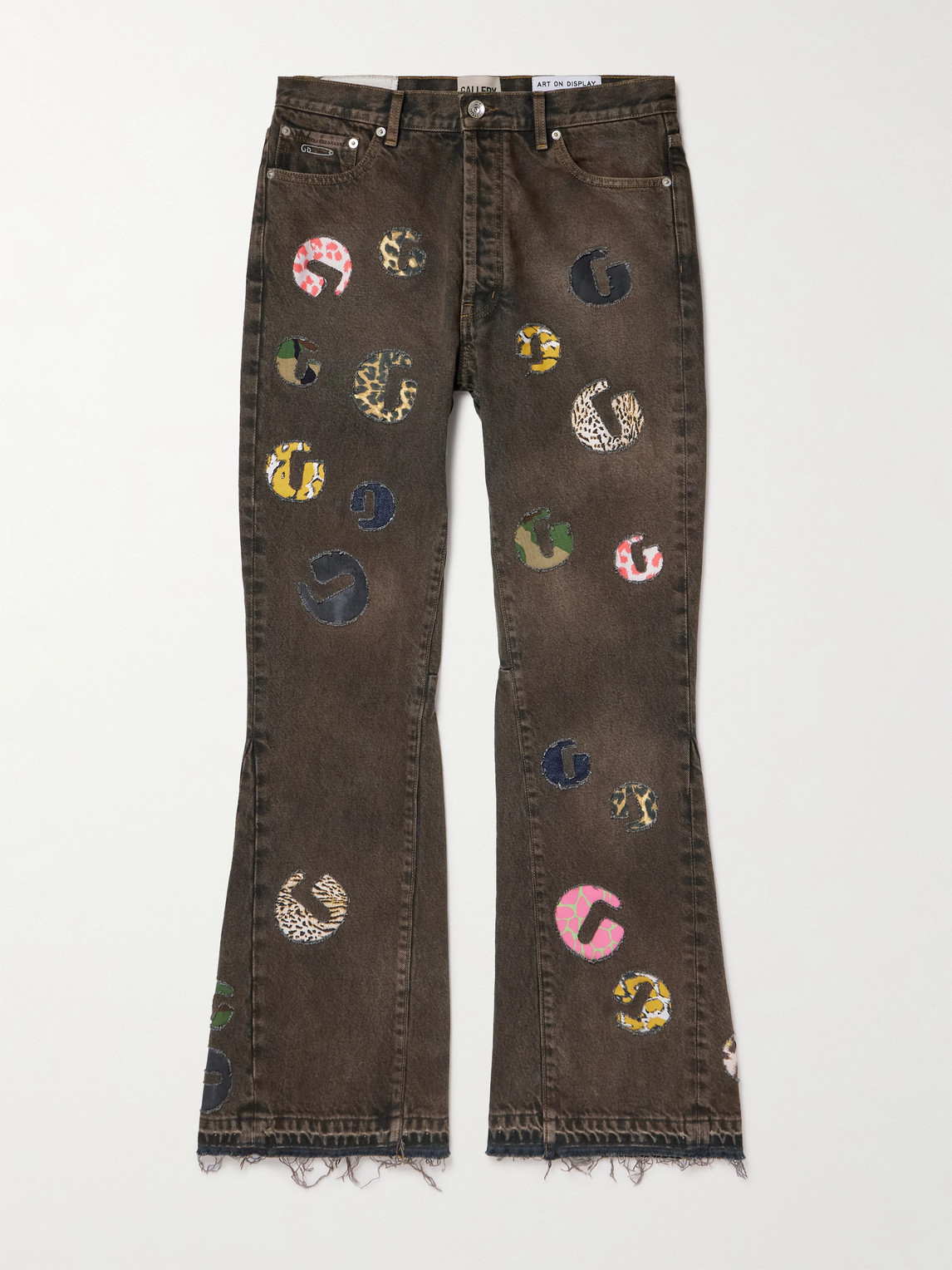 Gallery Dept. G-Time Flared Logo-Appliquéd Jeans - Men