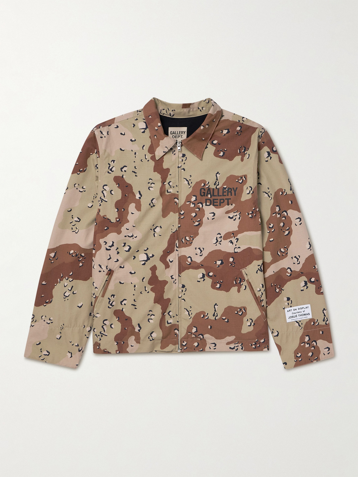Gallery Dept. Montecito Camouflage Logo-print Cotton-ripstop Jacket In Multi