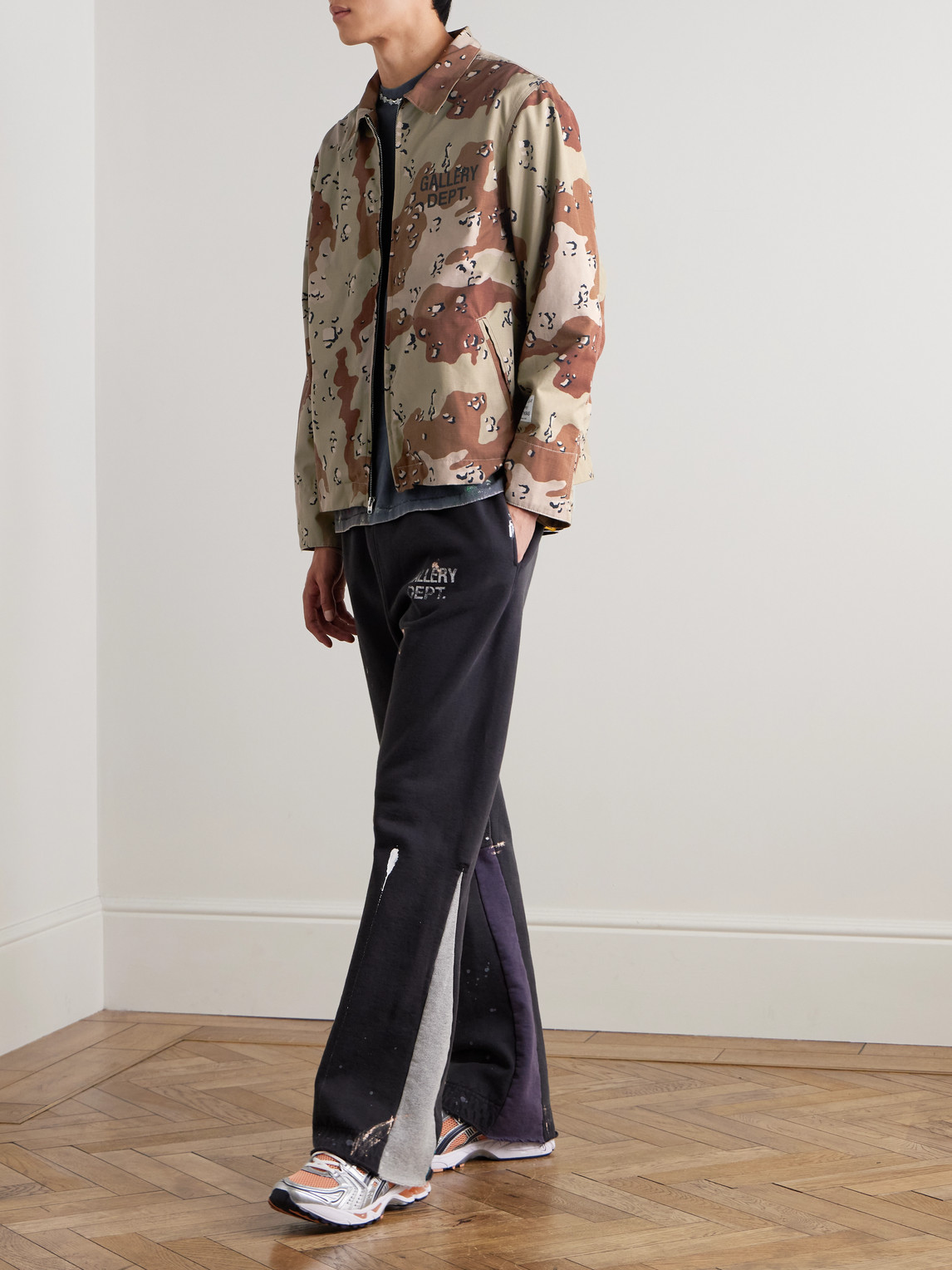 Gallery Dept. Montecito Camouflage Logo-print Cotton-ripstop Jacket In Multi