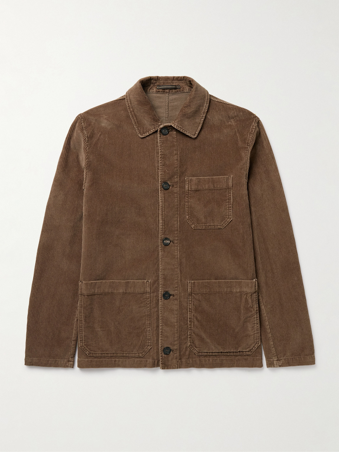 Incotex Cotton-Blend Corduroy Chore Jacket - Men