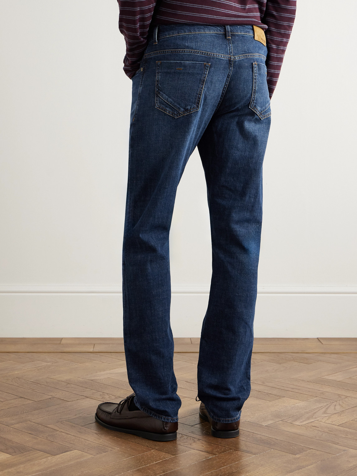 Incotex Slim-fit Jeans In Blue